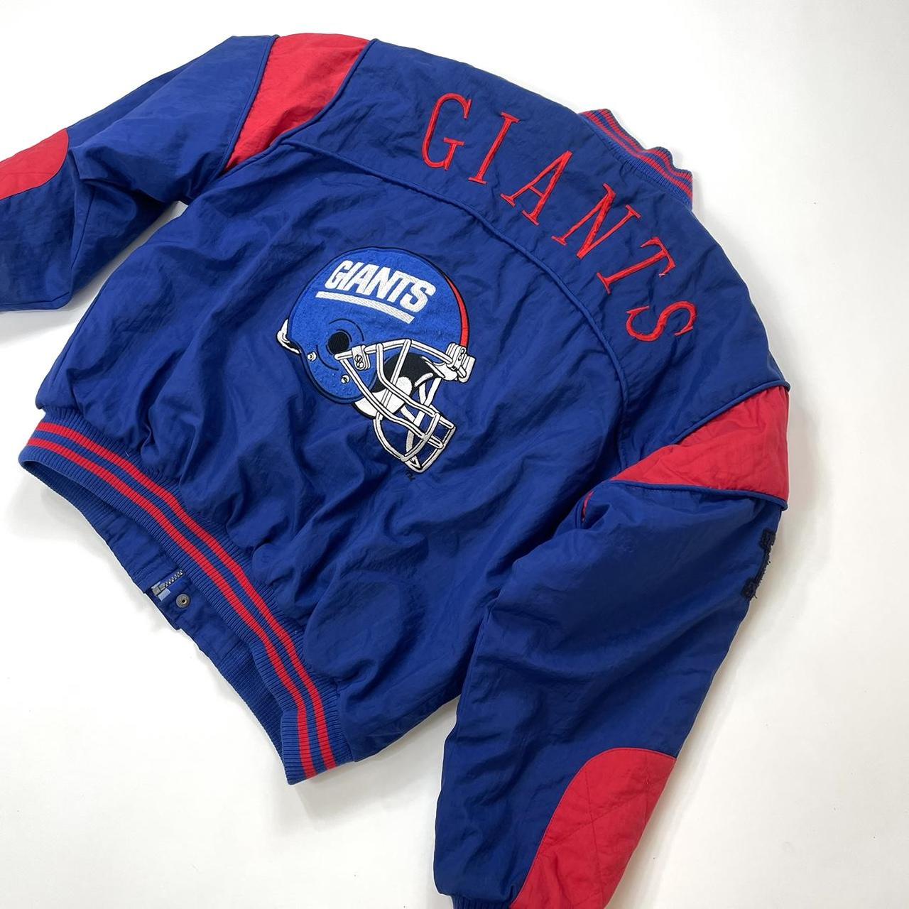 Vintage Starter New York Giants Puffer Jacket Great - Depop