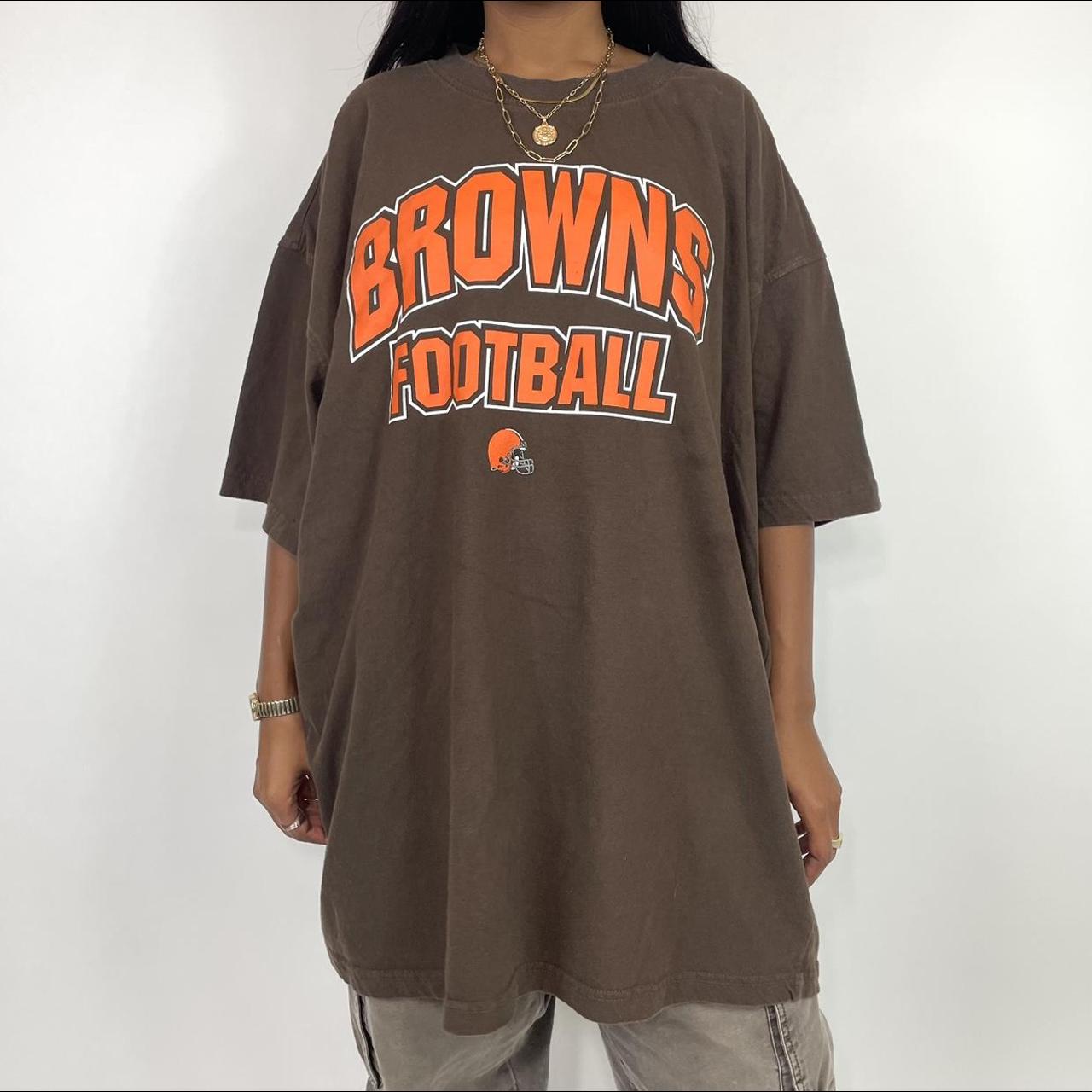 Vintage Cleveland Browns Crewneck Retro Style Football Apparel