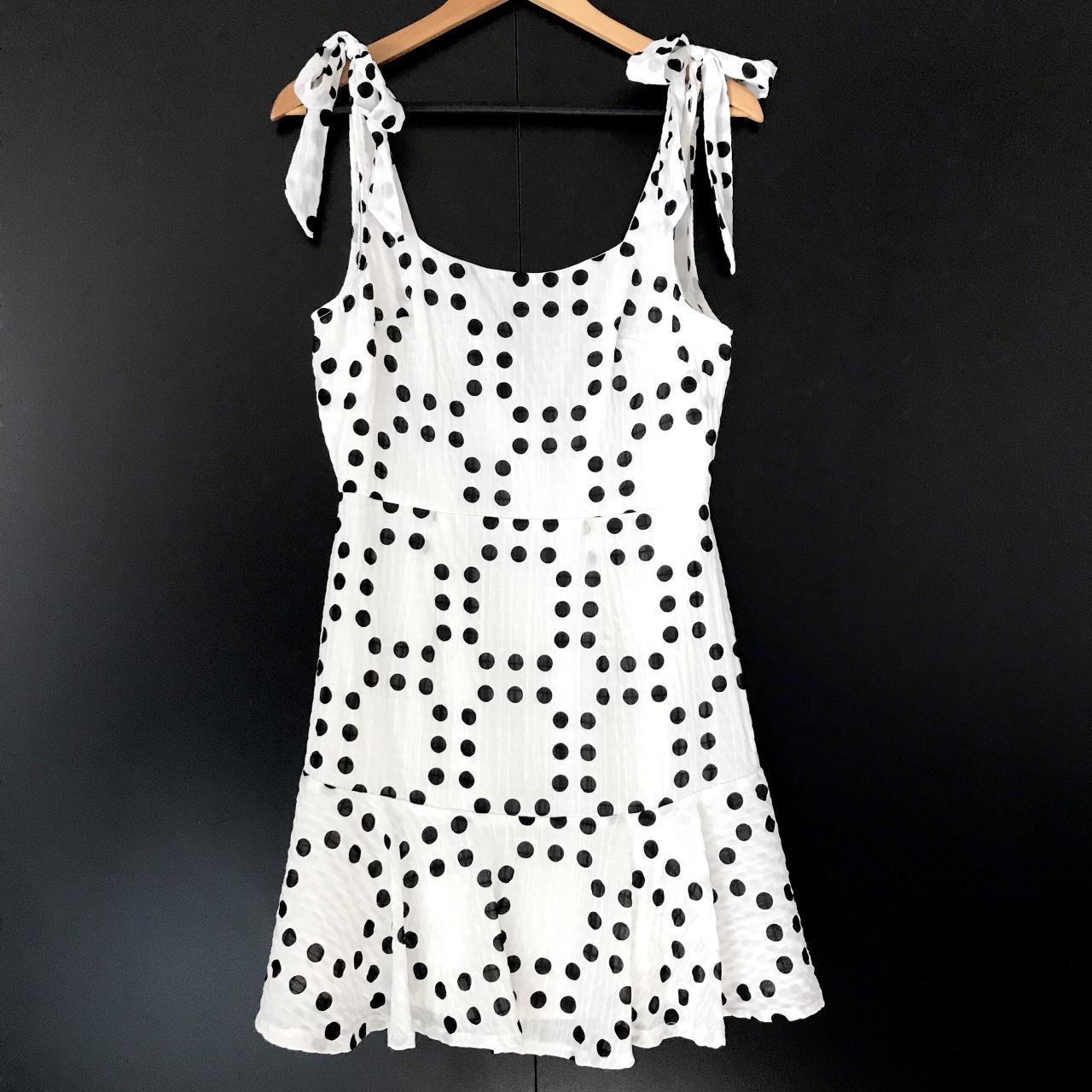 Saints Secrets textured white mini dress