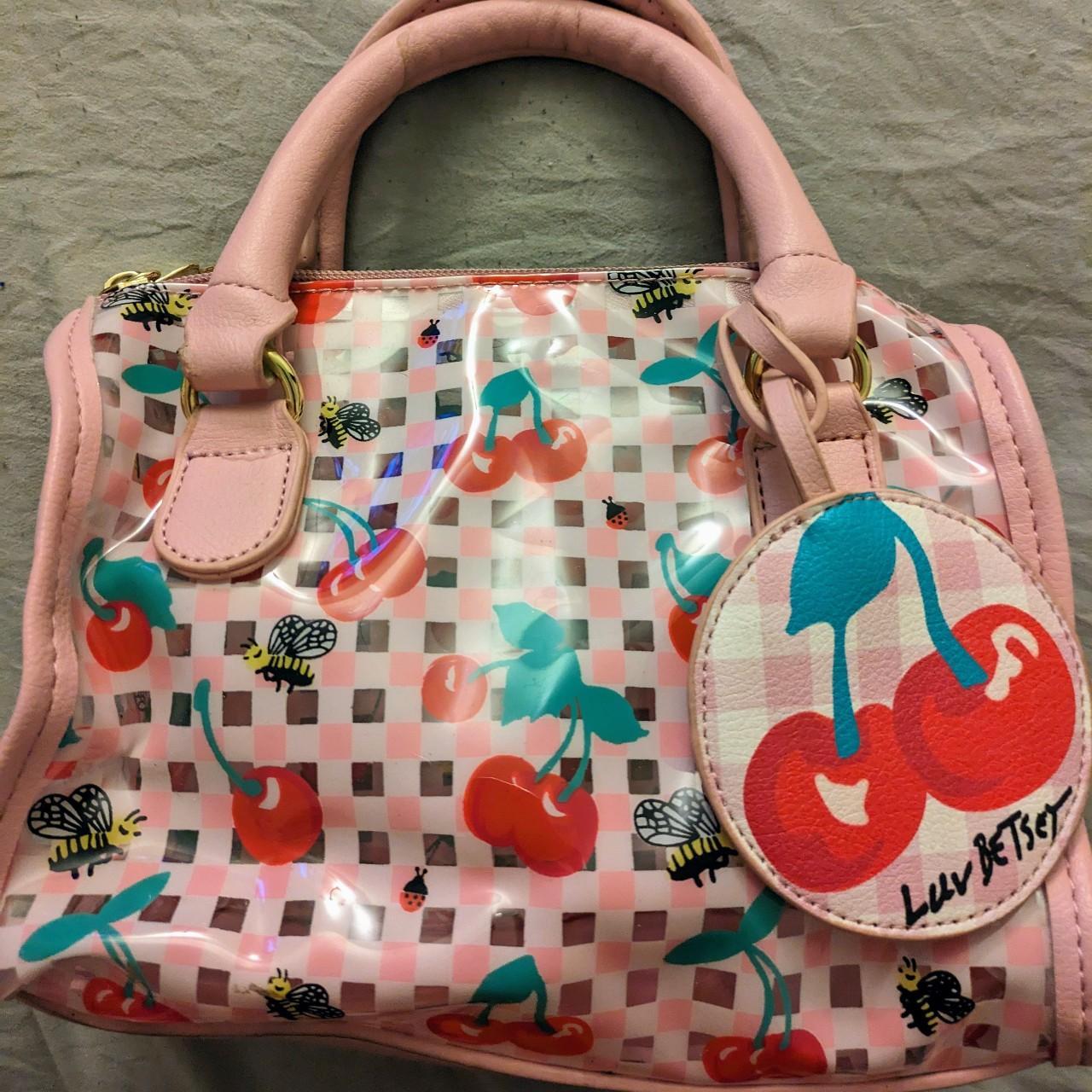 NEW Luv Betsey Johnson selling Barrell Handbag