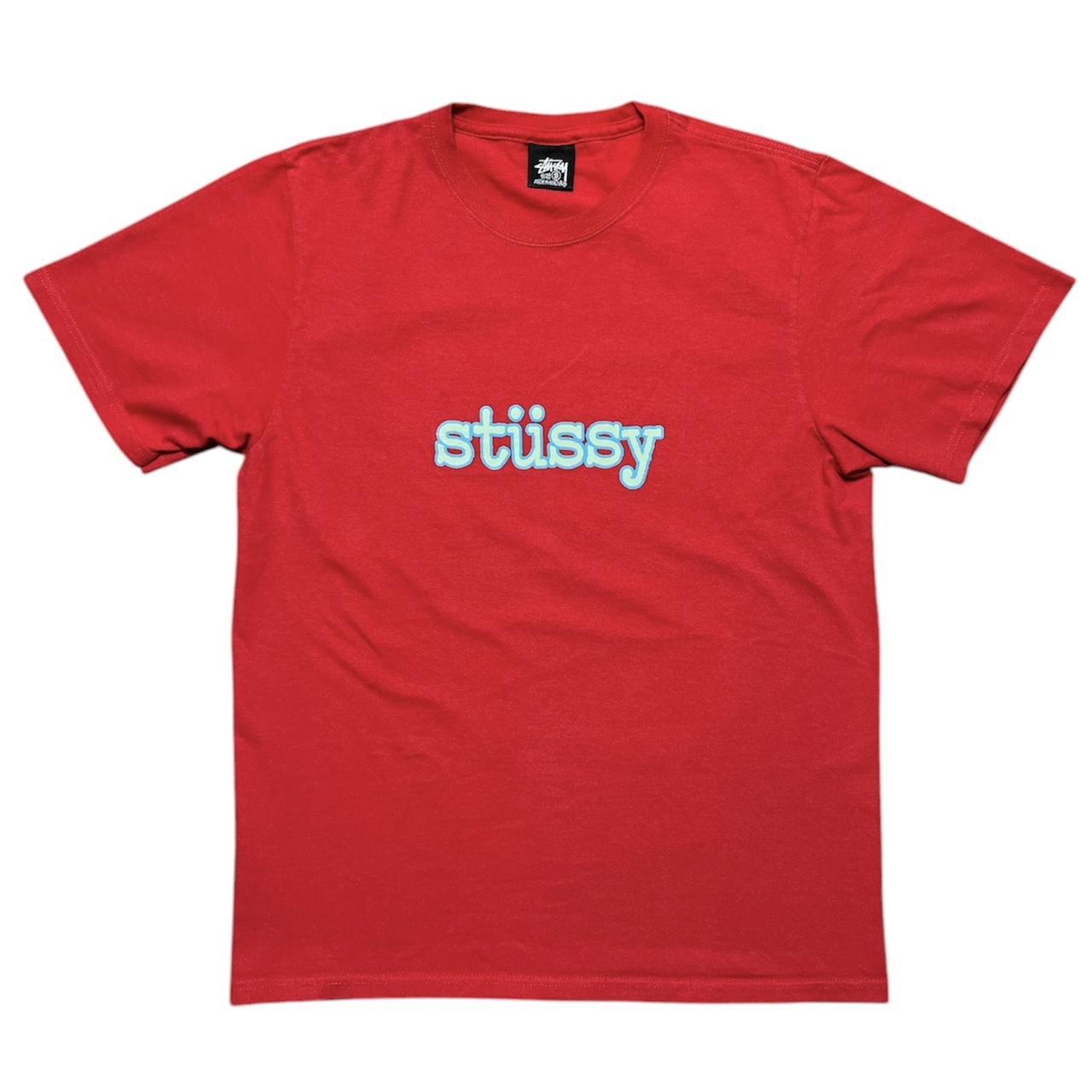 Stussy Box Logo Tee stussy Depop