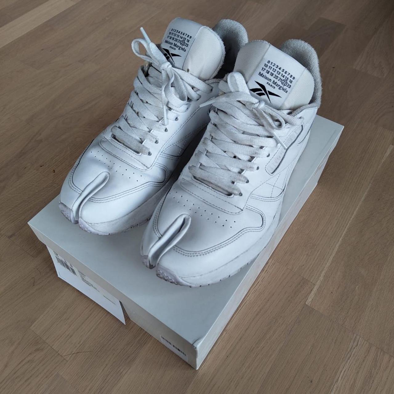 margiela reebok tabi white