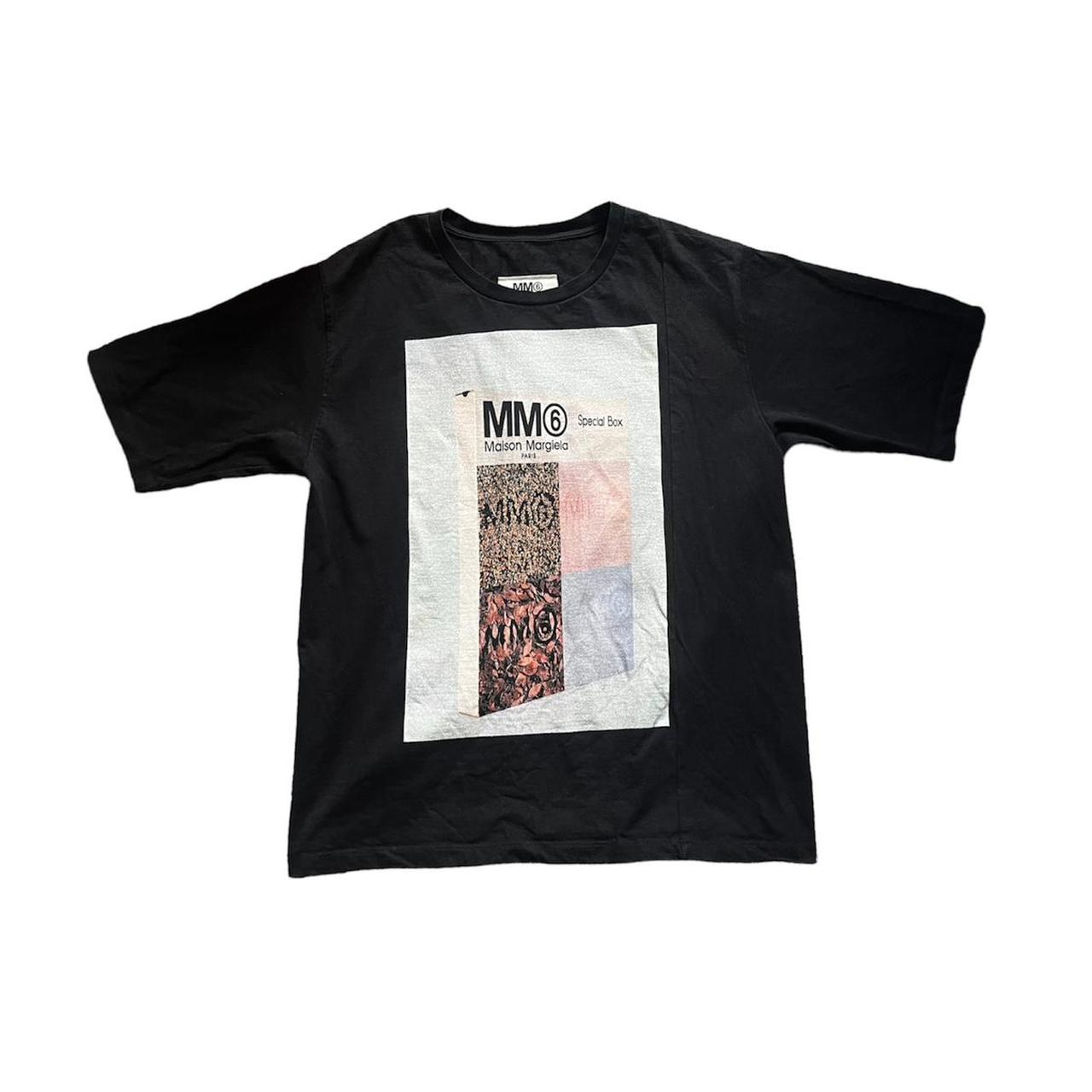 mm6 maison margiela t shirt size large (i think its... - Depop