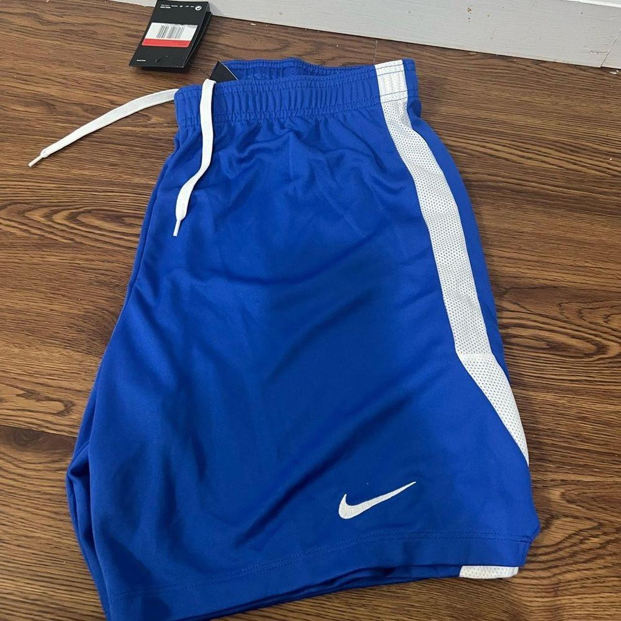 Nike Blue Dry Classic Football/Soccer Shorts Brand... Depop