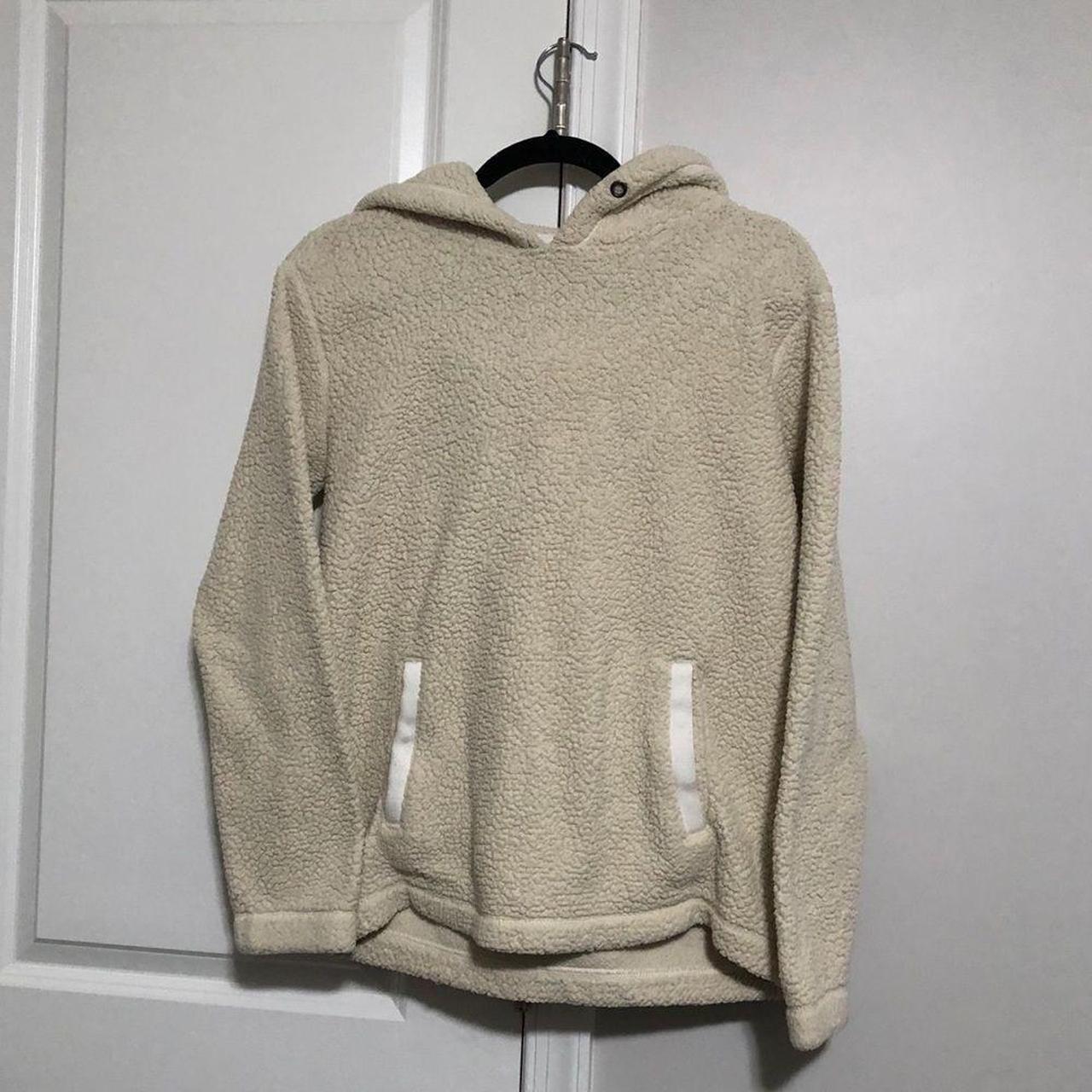 A&f deals sherpa sweatshirt