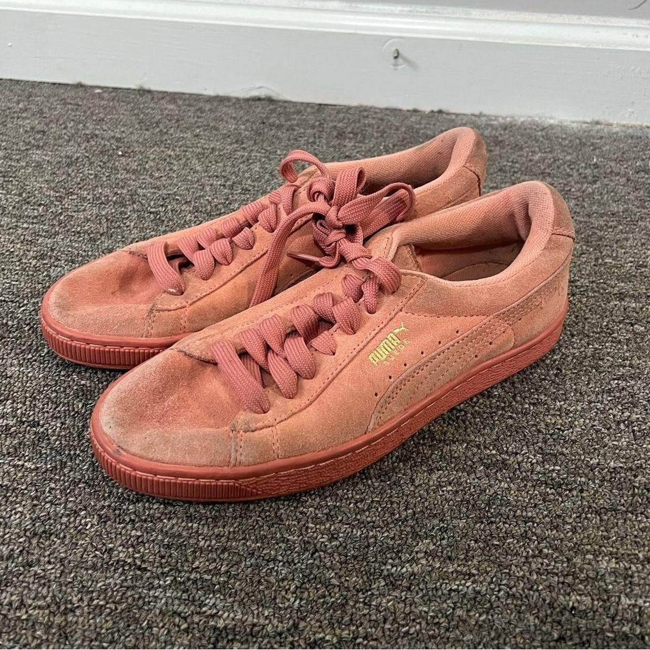 Puma suede store salmon