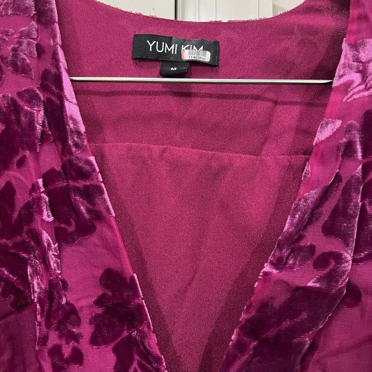 Yumi kim carroll velvet 2024 dress