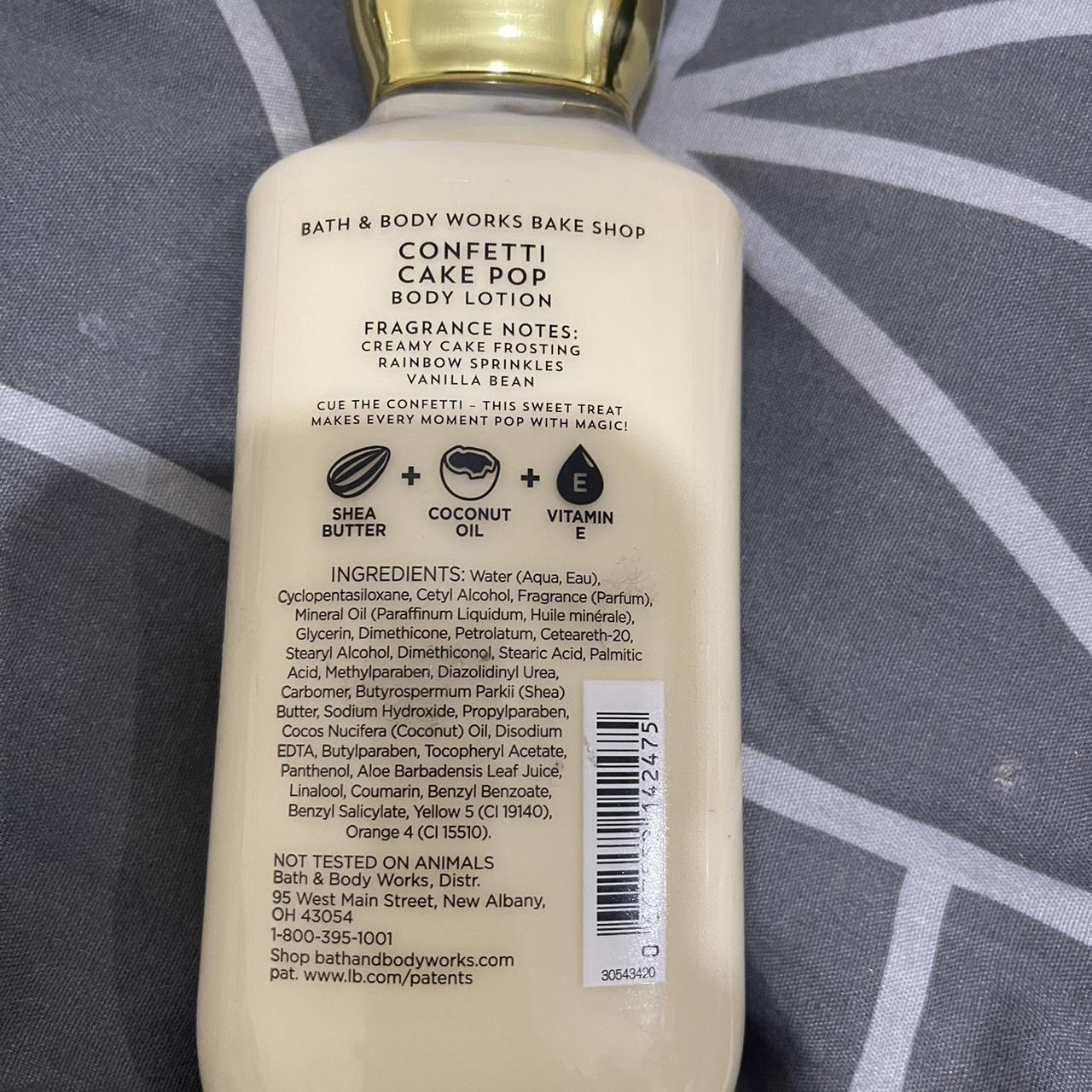 Confetti cake pop set Lotion Body... Depop