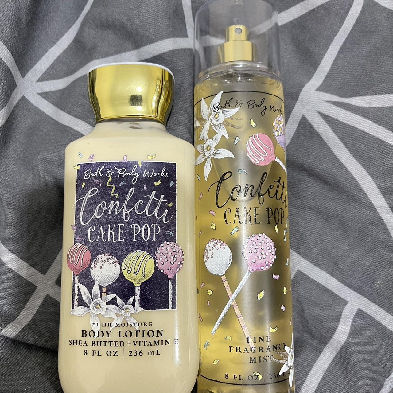 Confetti cake pop set Lotion Body... Depop