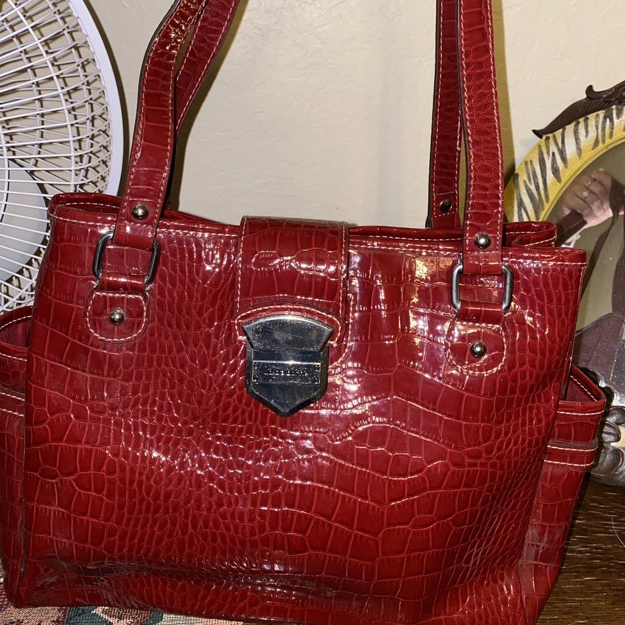 Buy Dark Brown Faux Snake Skin Design Vintage Liz Claiborne Handbag Retro  Fashion Reptile Animal Print Shoulder Bag Purse Online in India - Etsy