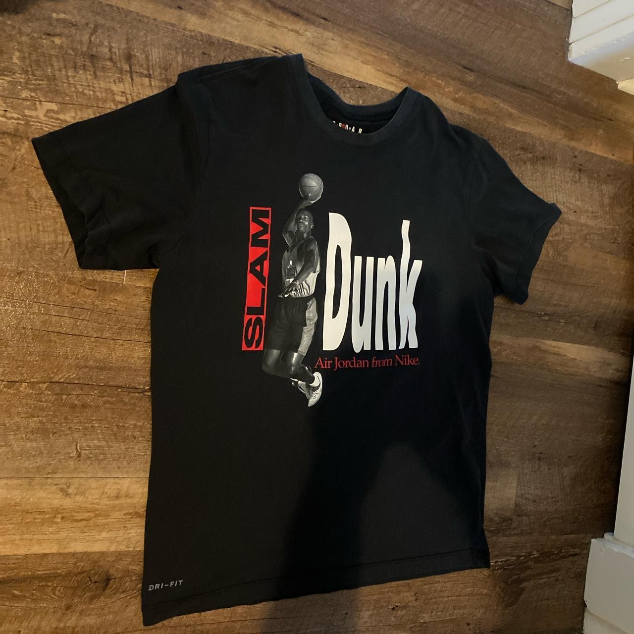 Jordan Men's Black T-shirt | Depop