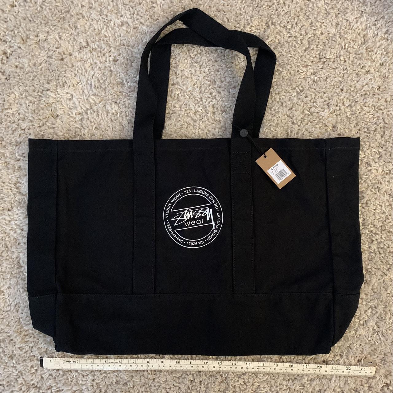 Extra Large Stussy Canvas Tote bag Beach bag