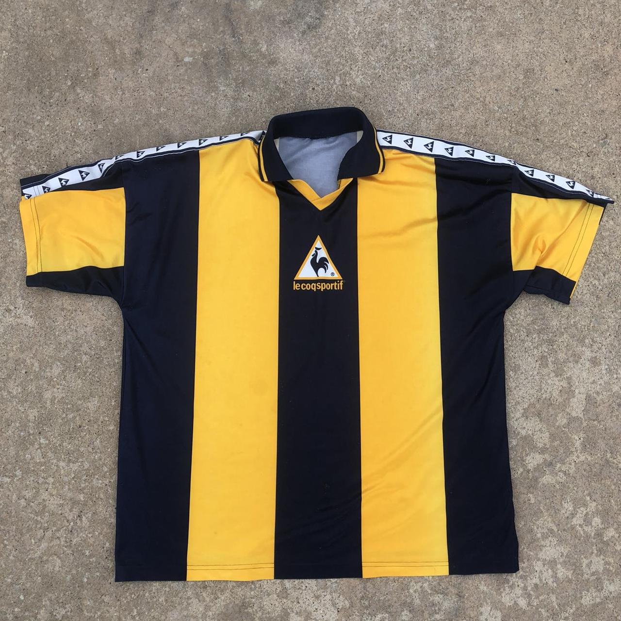 Vintage 90s Le Coq Sportif Jersey⚽️🔥 Measurements:... - Depop