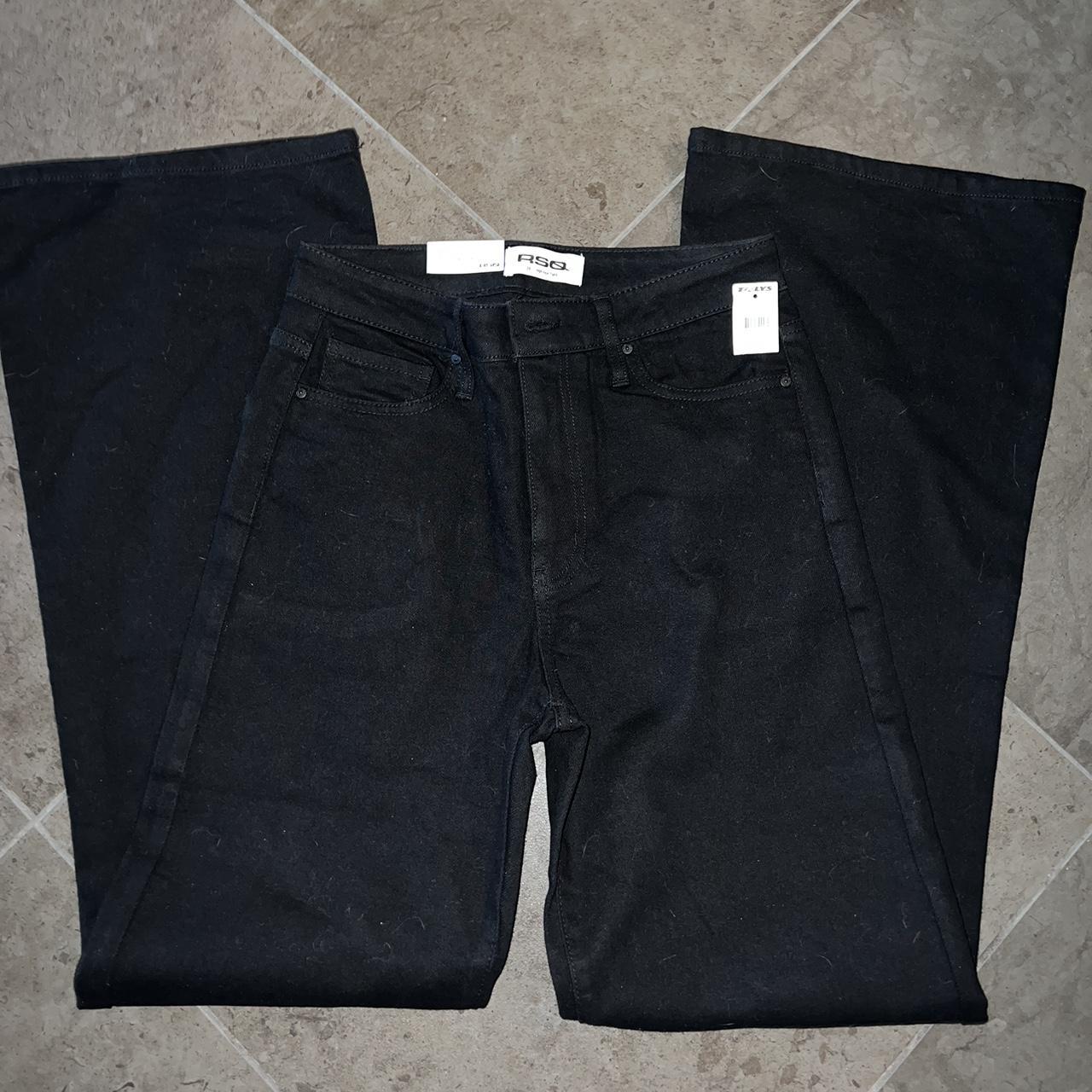 RSQ Women's Black Jeans | Depop