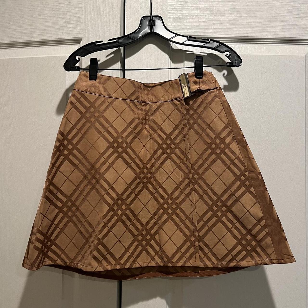 Women's burberry plaid clearance skirt