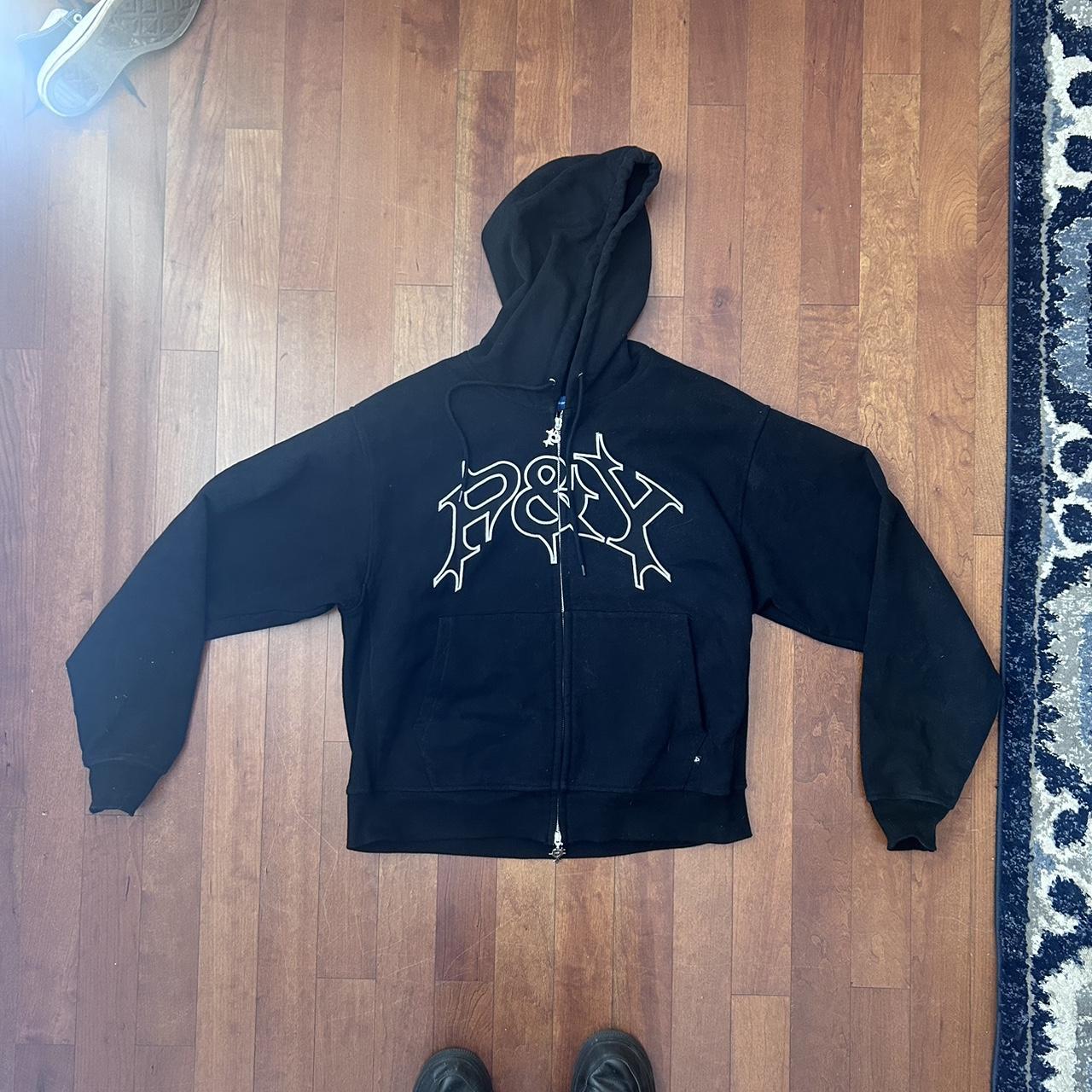 ON HOLD DO NOT BUY, Punkandyo black zip up hoodie,...