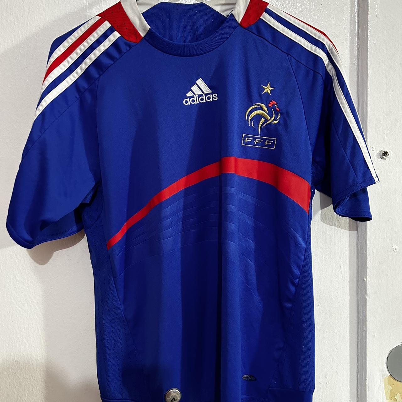 France soccer jersey. Tagged large but could fit a... - Depop