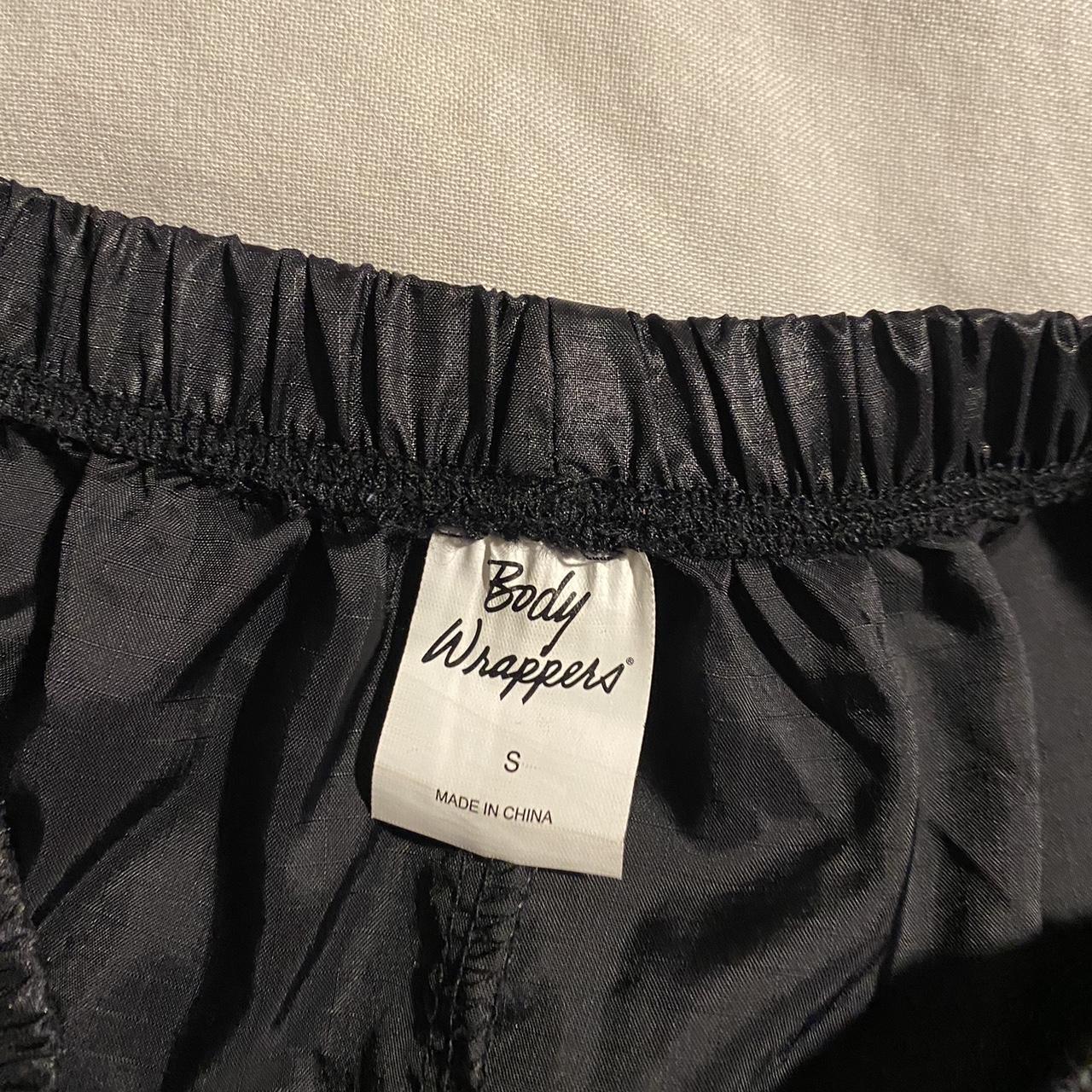Body wrappers trash bag shorts Only worn once Depop