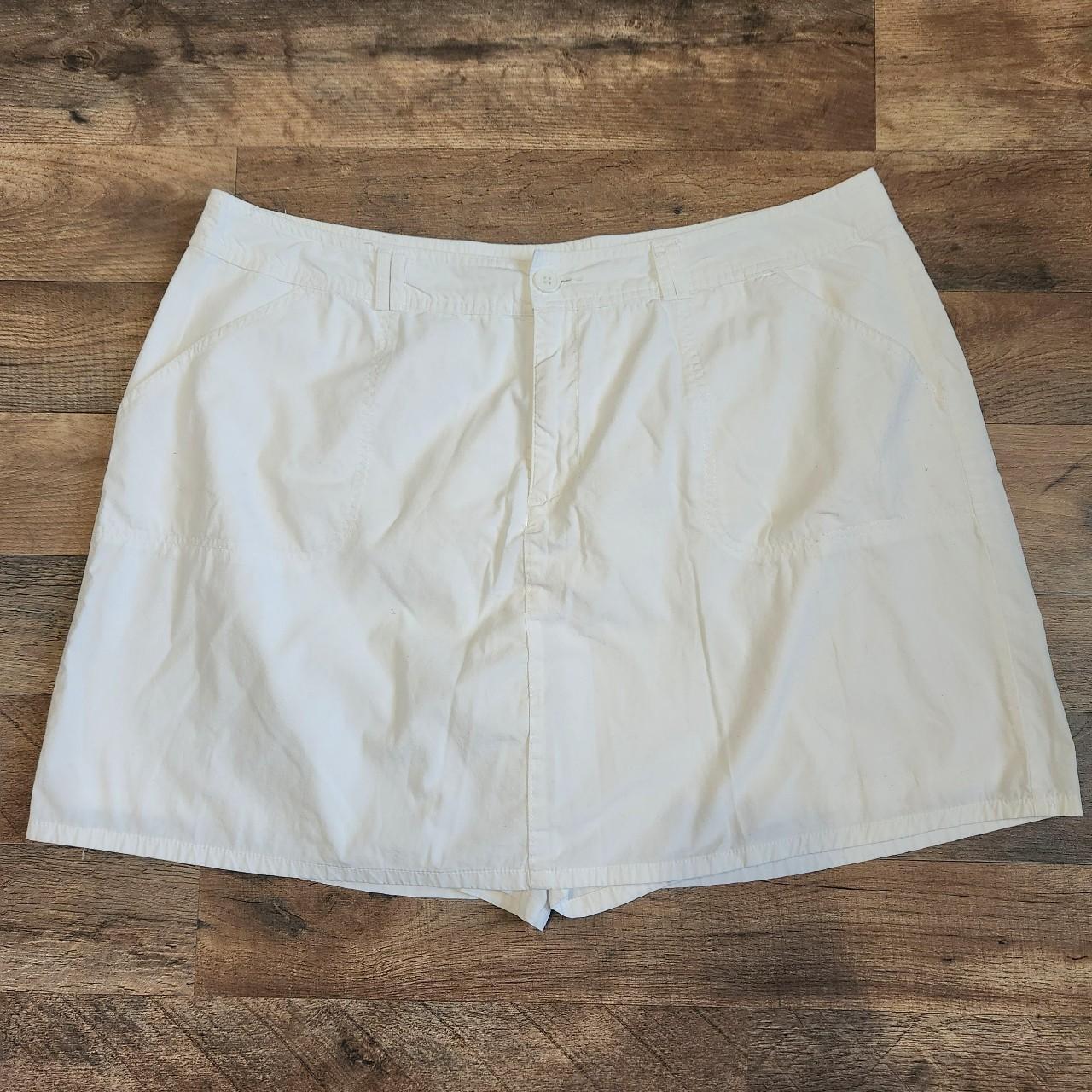 🗣 White Stag Skort Plus size Retro a-line mini... - Depop