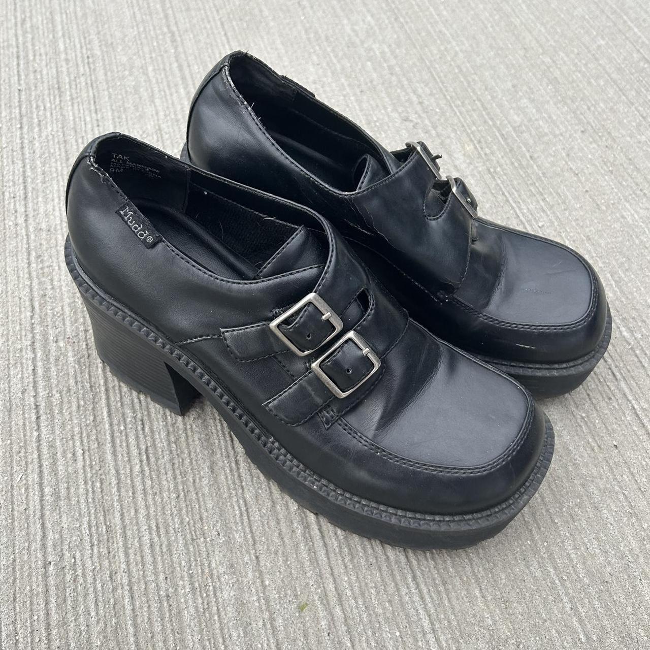 mudd chunky heel shoes
