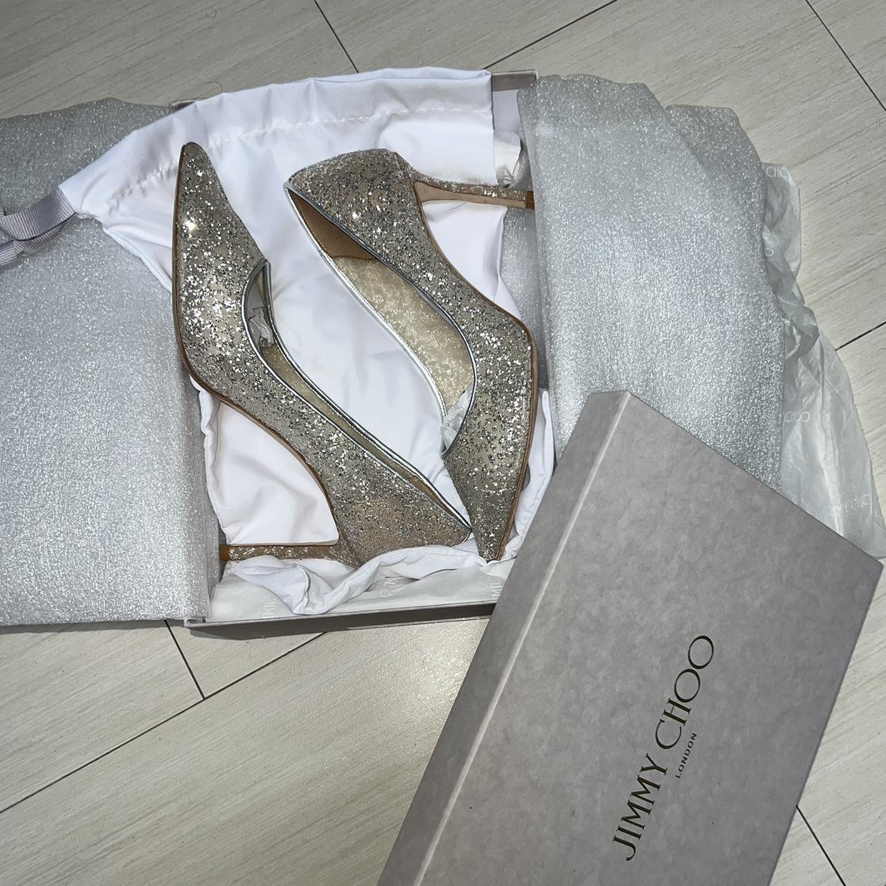 ROMY 85 beautiful Jimmy Choo Cinderella Depop