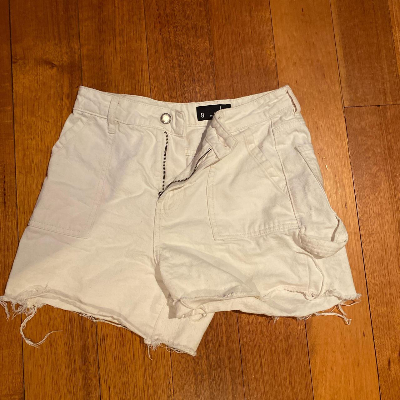 Jay Jays White Denim shorts Depop