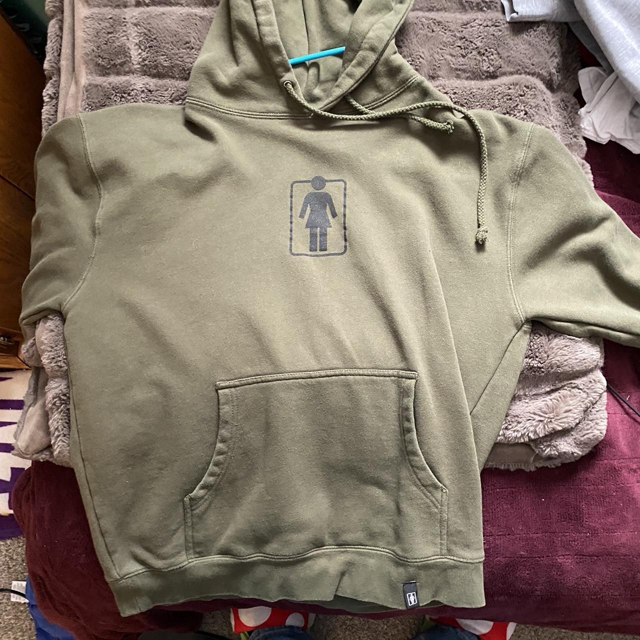 girl skateboards hoodie Depop