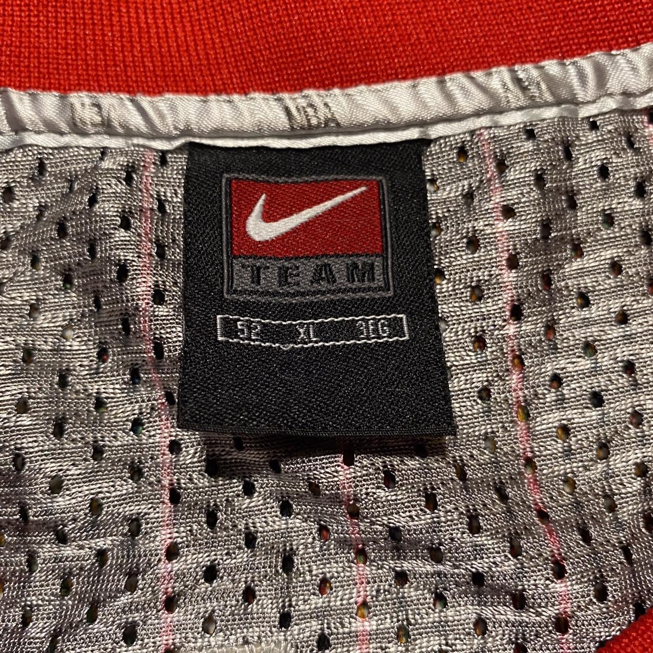 Y2K NBA CHICAGO BULLS NIKE BASKETBALL SHORTS in - Depop