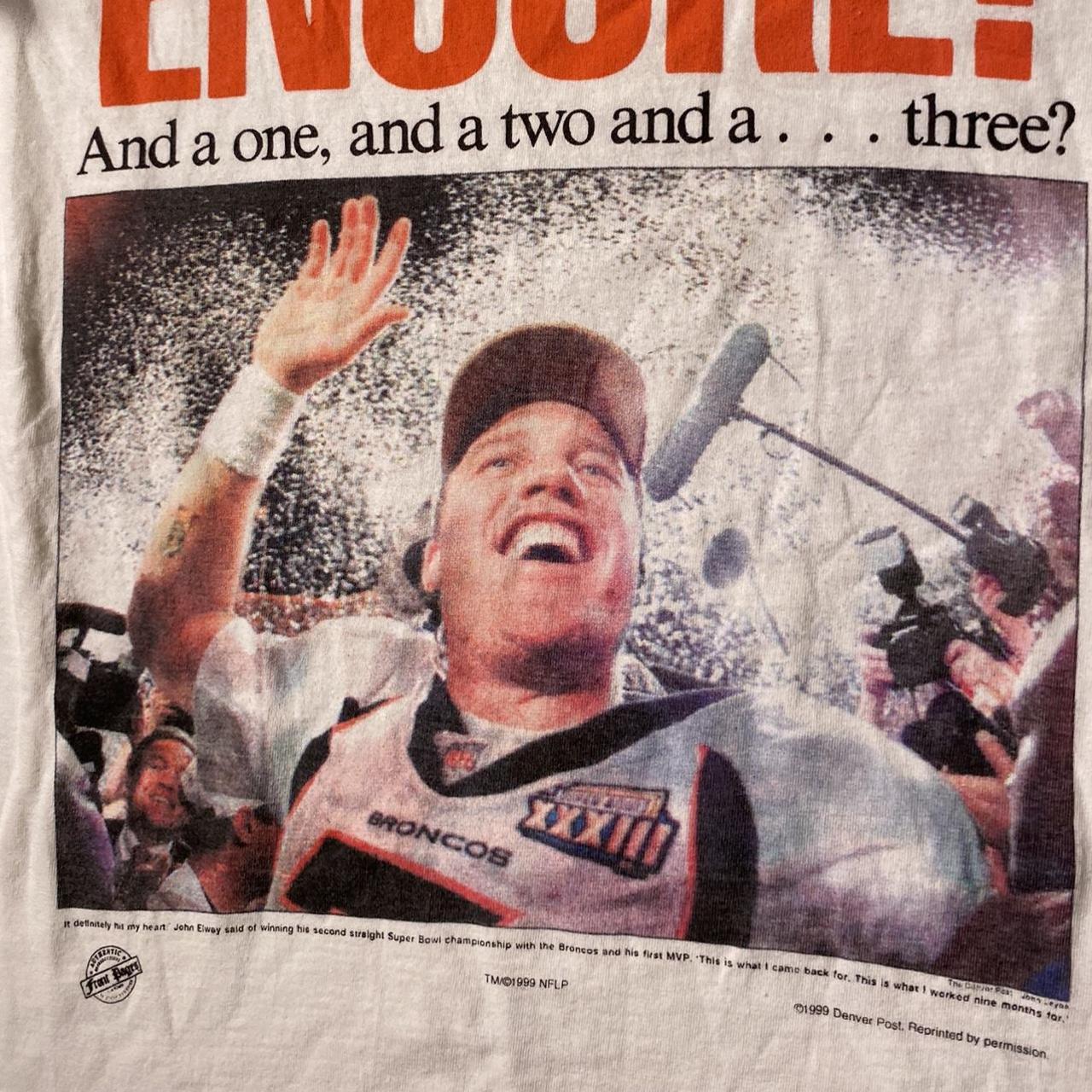 Denver Post 1999 Denver Broncos Encore! Newspaper