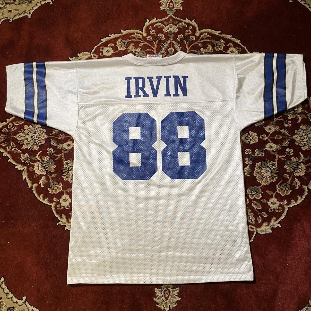 Vintage Dallas Cowboy Jersey Micheal Irvin #88 logo - Depop