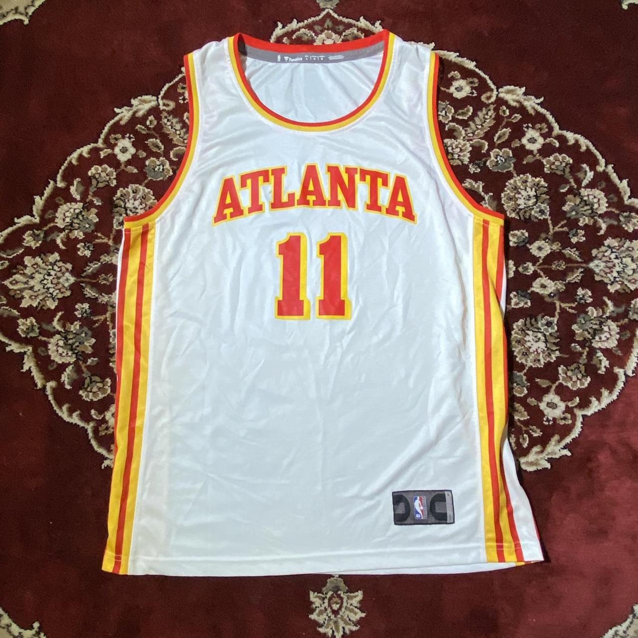 white trae young jersey