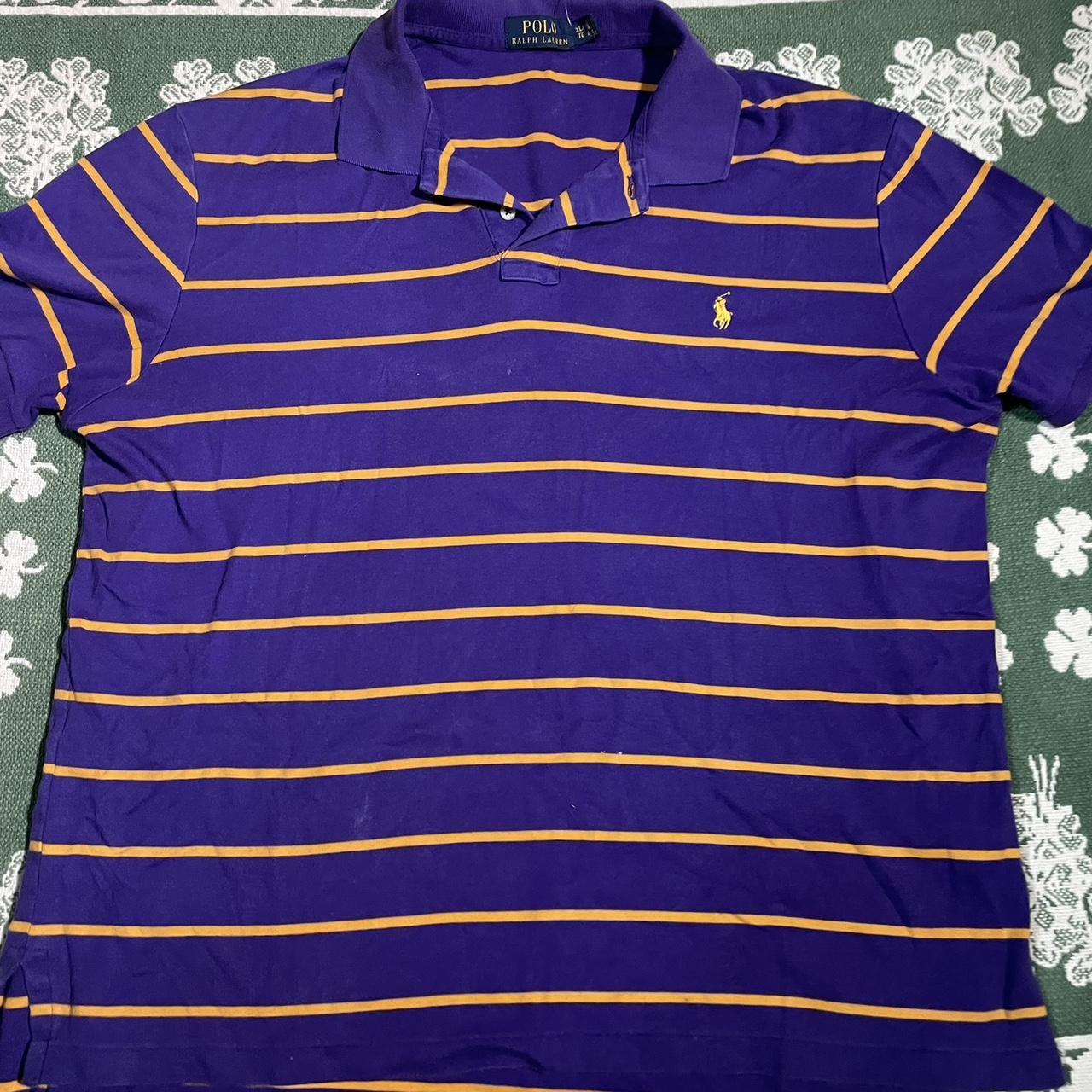 Purple and gold ralph lauren polo best sale