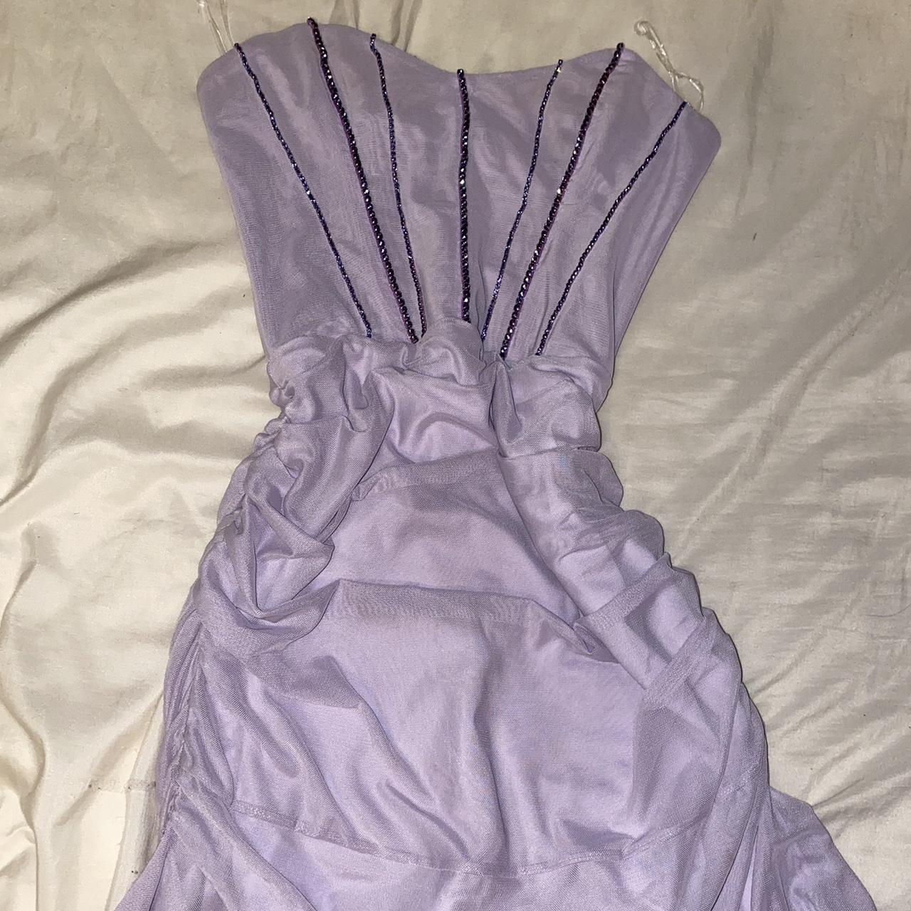 Oh Polly Women's Purple Dress | Depop