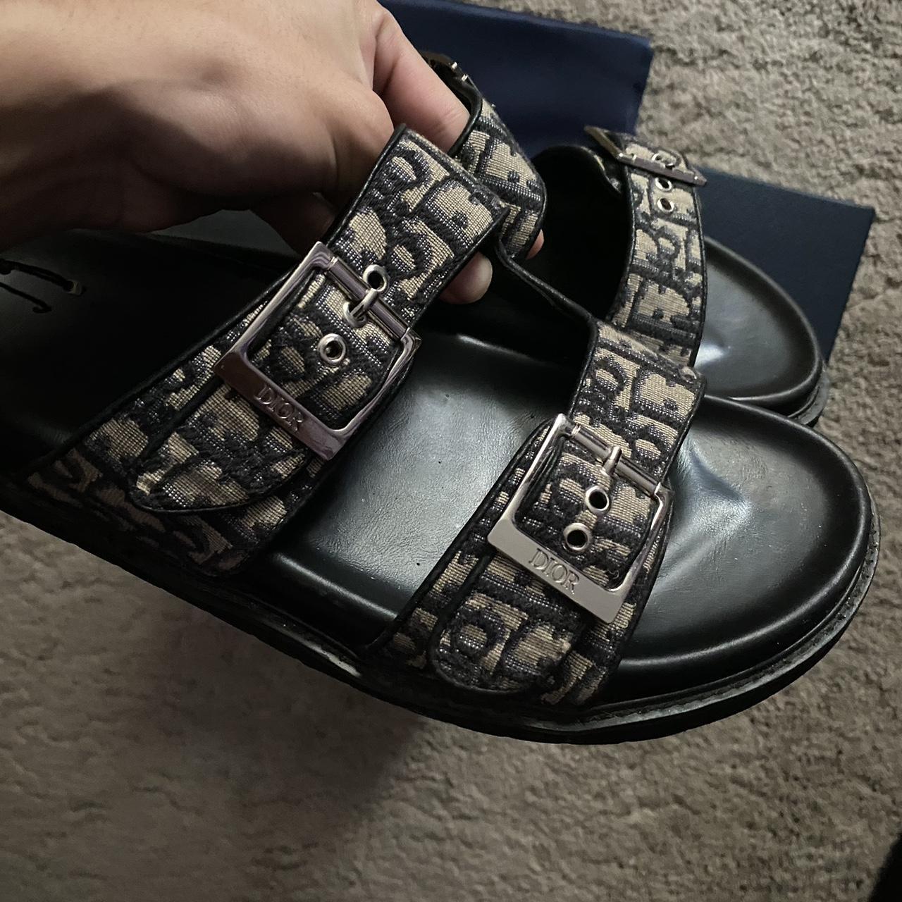 Christian Dior Aqua Sandals -high Quality R3ps - Depop