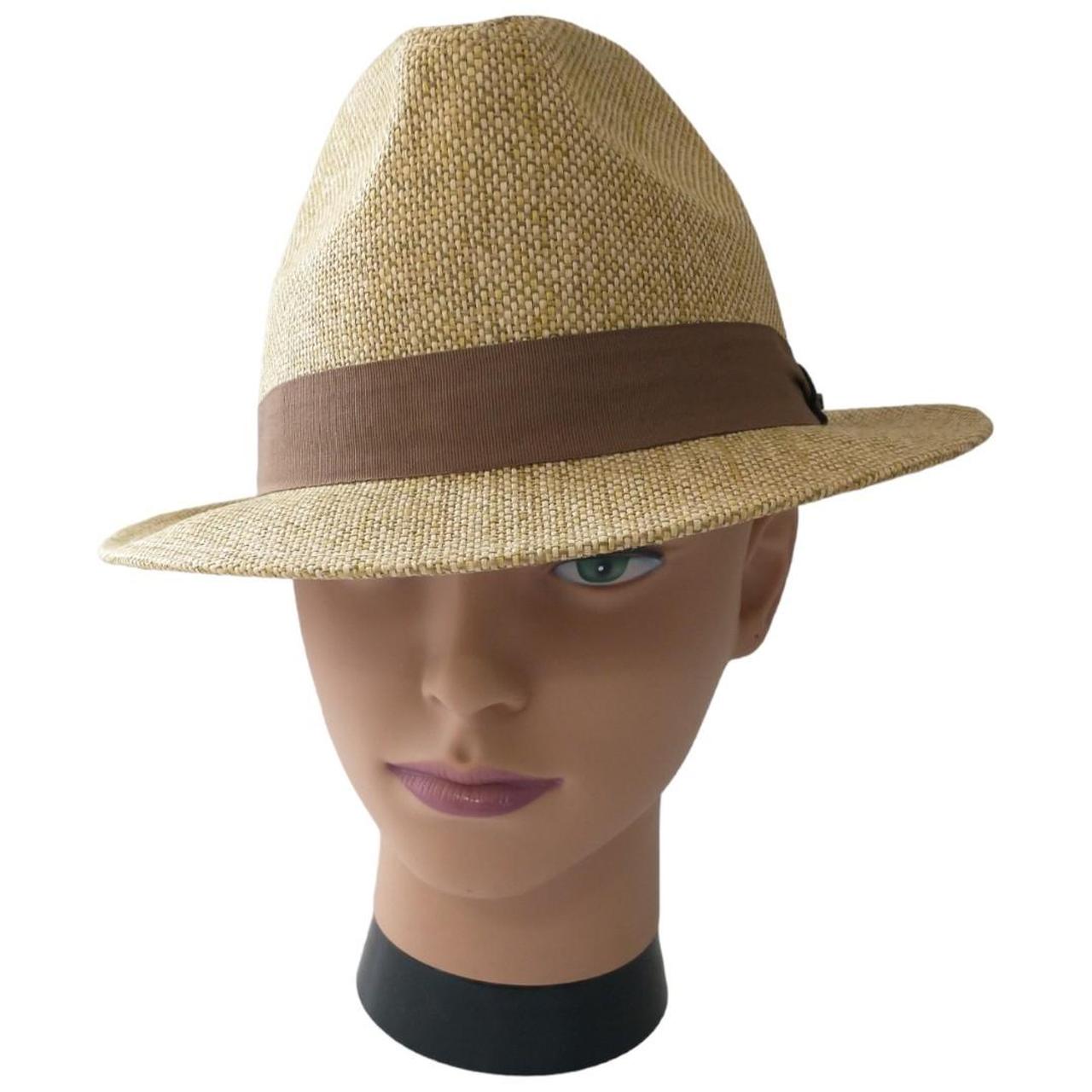 Scala Men's Tan Hat Depop
