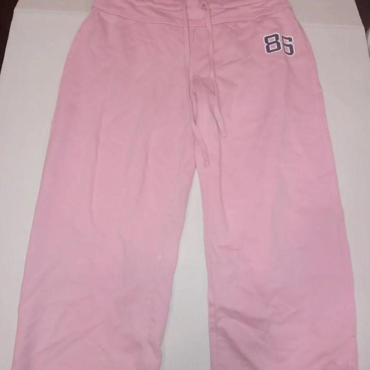 Victoria's Secret Love Pink Capri sweatpants. Color - Depop