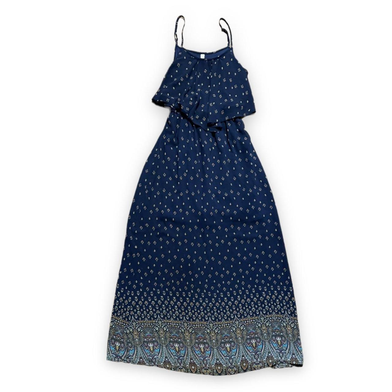 xhilaration floral maxi dress
