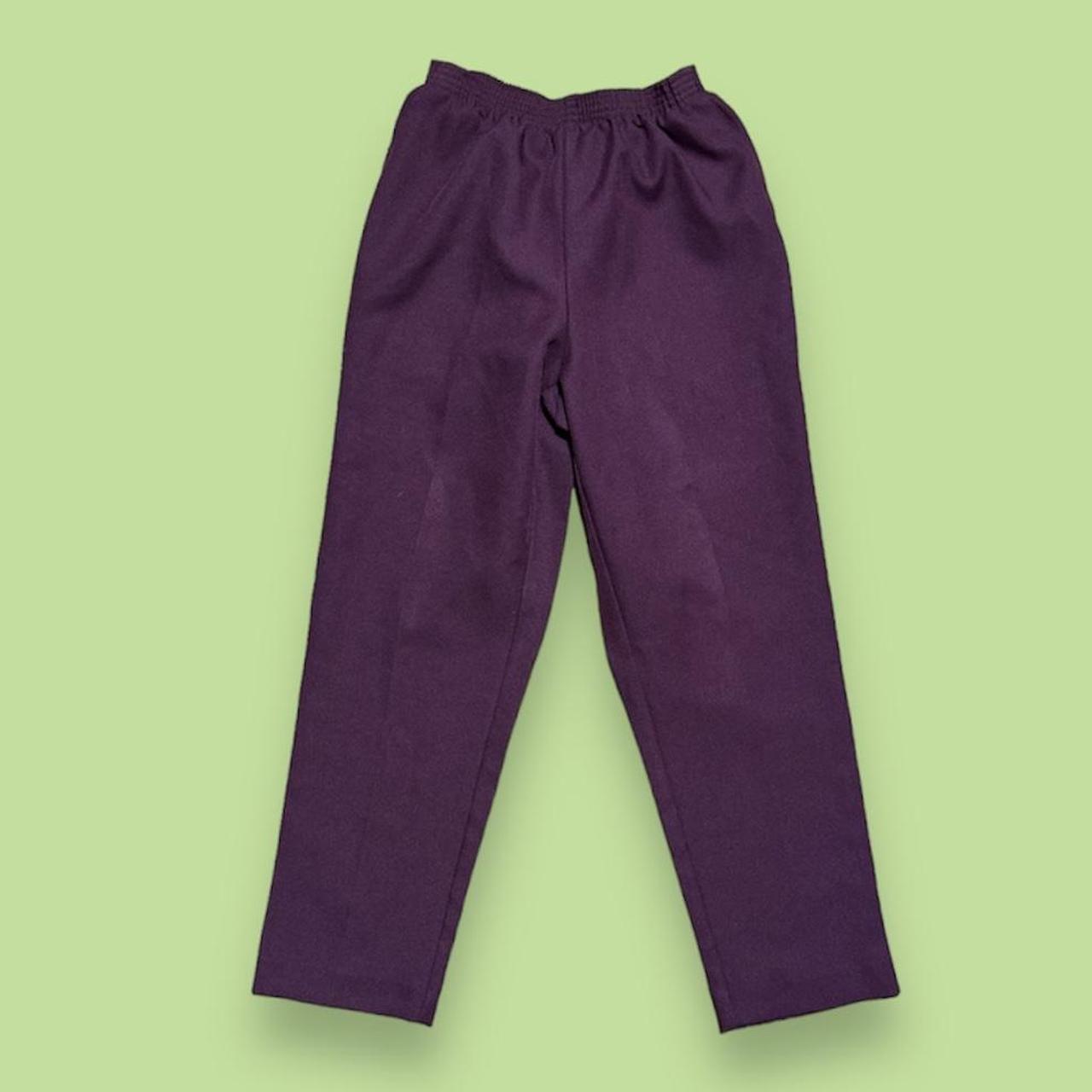 Alfred dunner sale purple pants