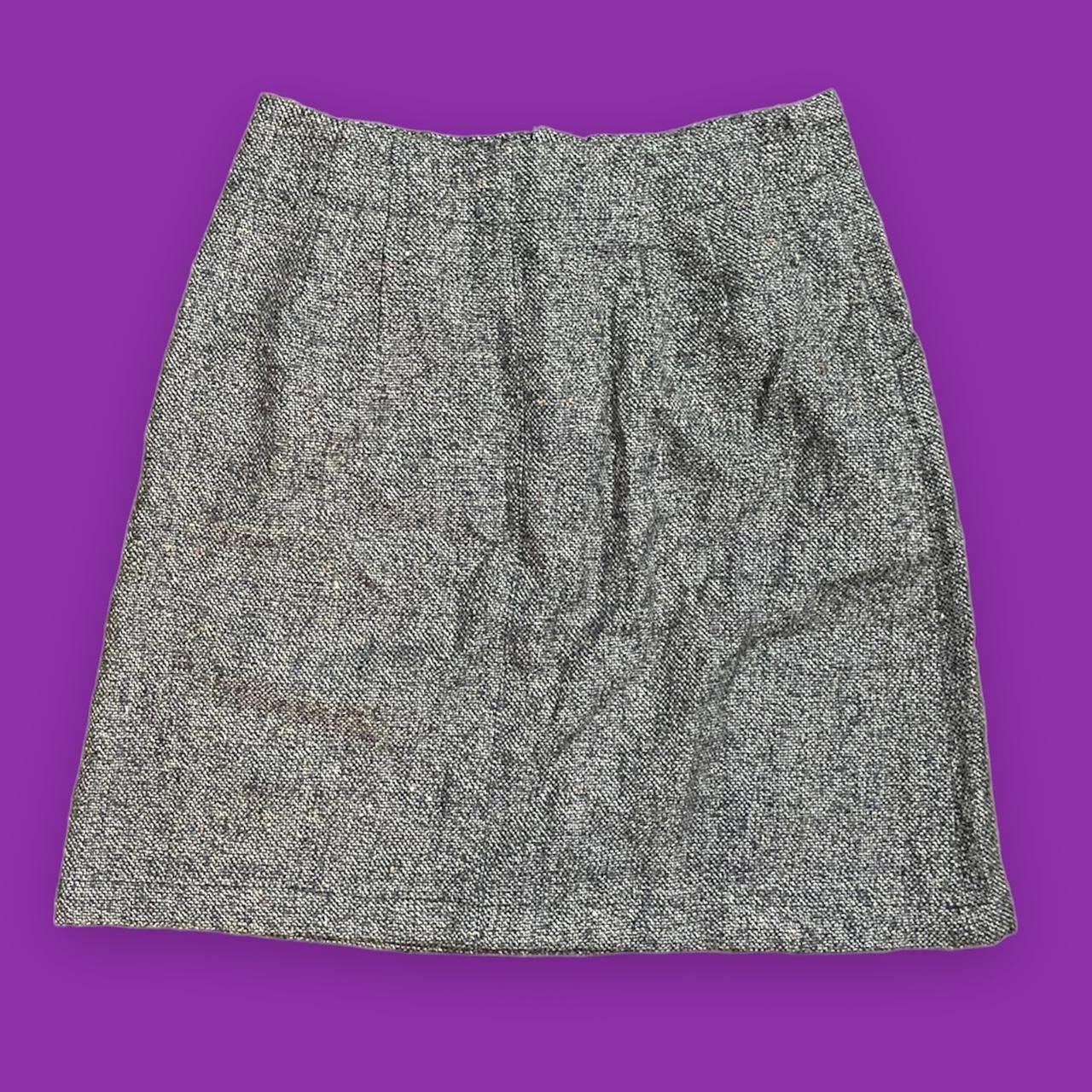 Tweed mini outlet skirt 90s