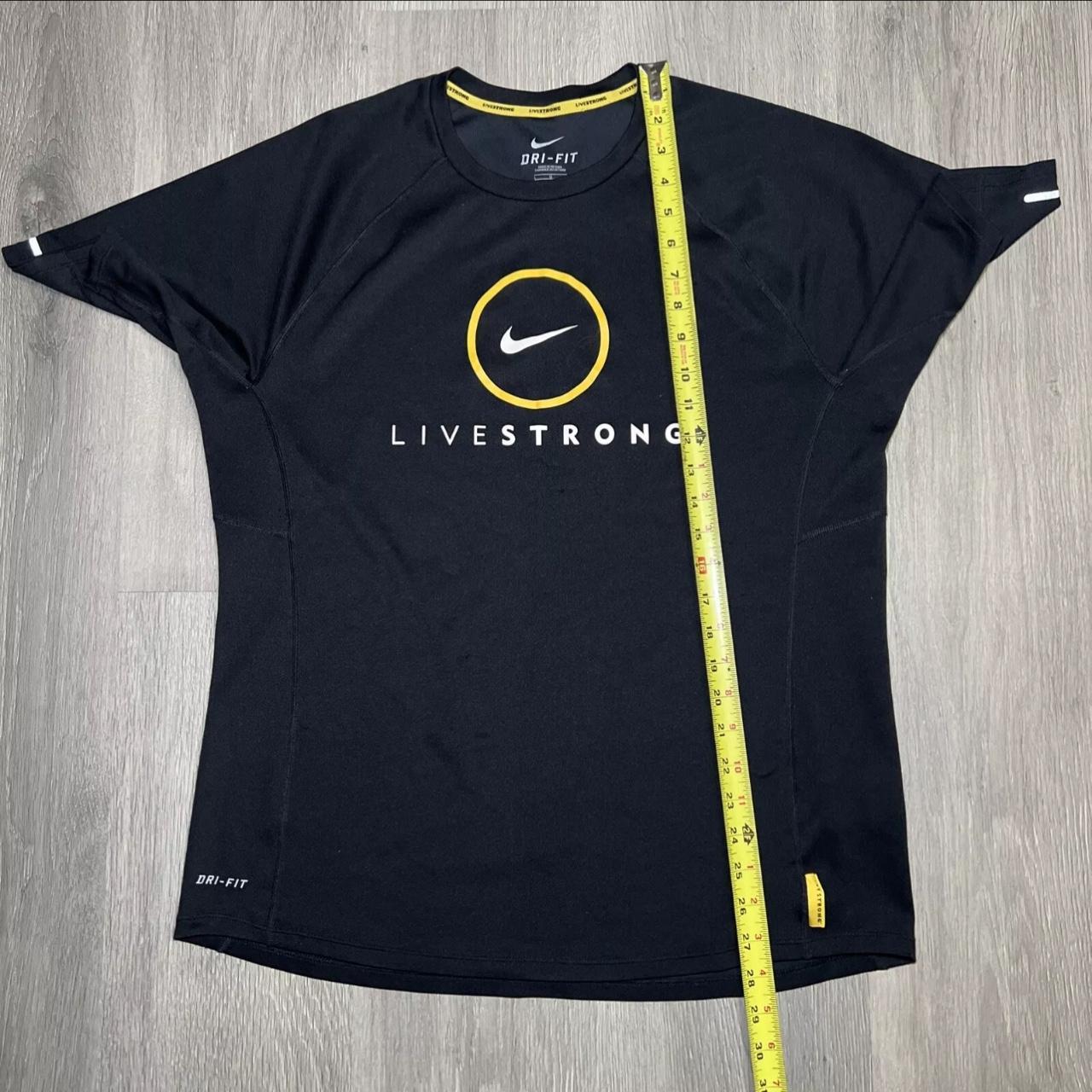 Nike Dri Fit Livestrong Graphic Black Yellow And. Depop