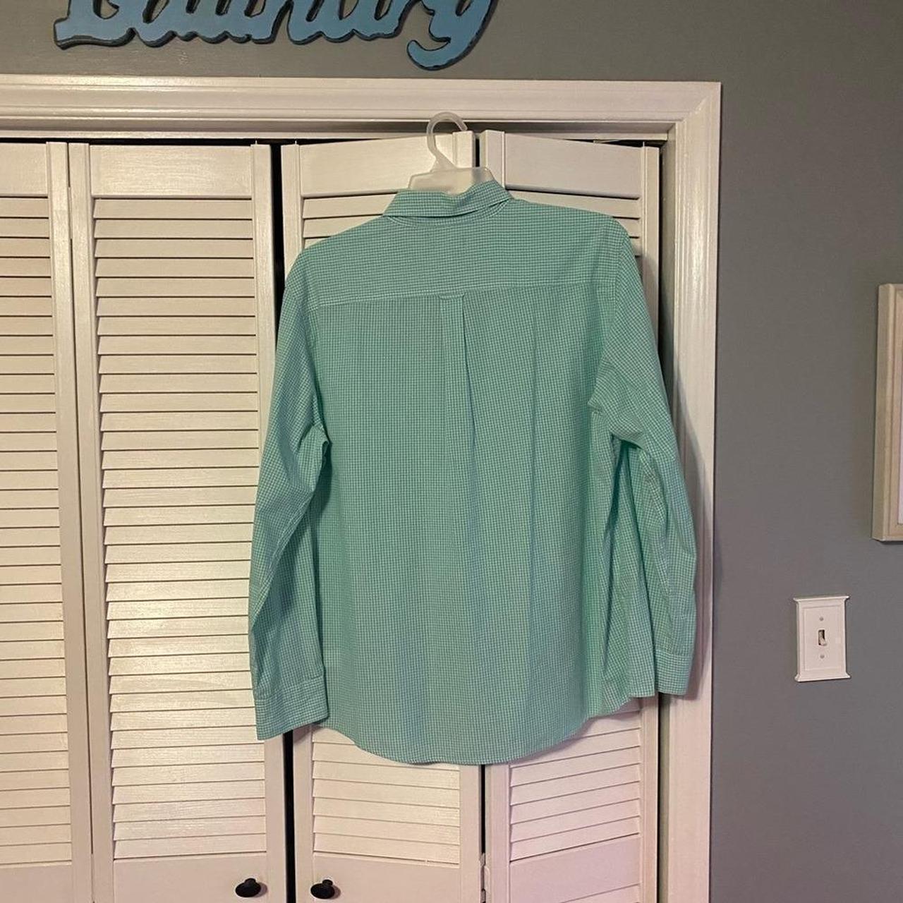 Chaps Men's Shirt - Green/White - XL – Chaps Shir… - image 2