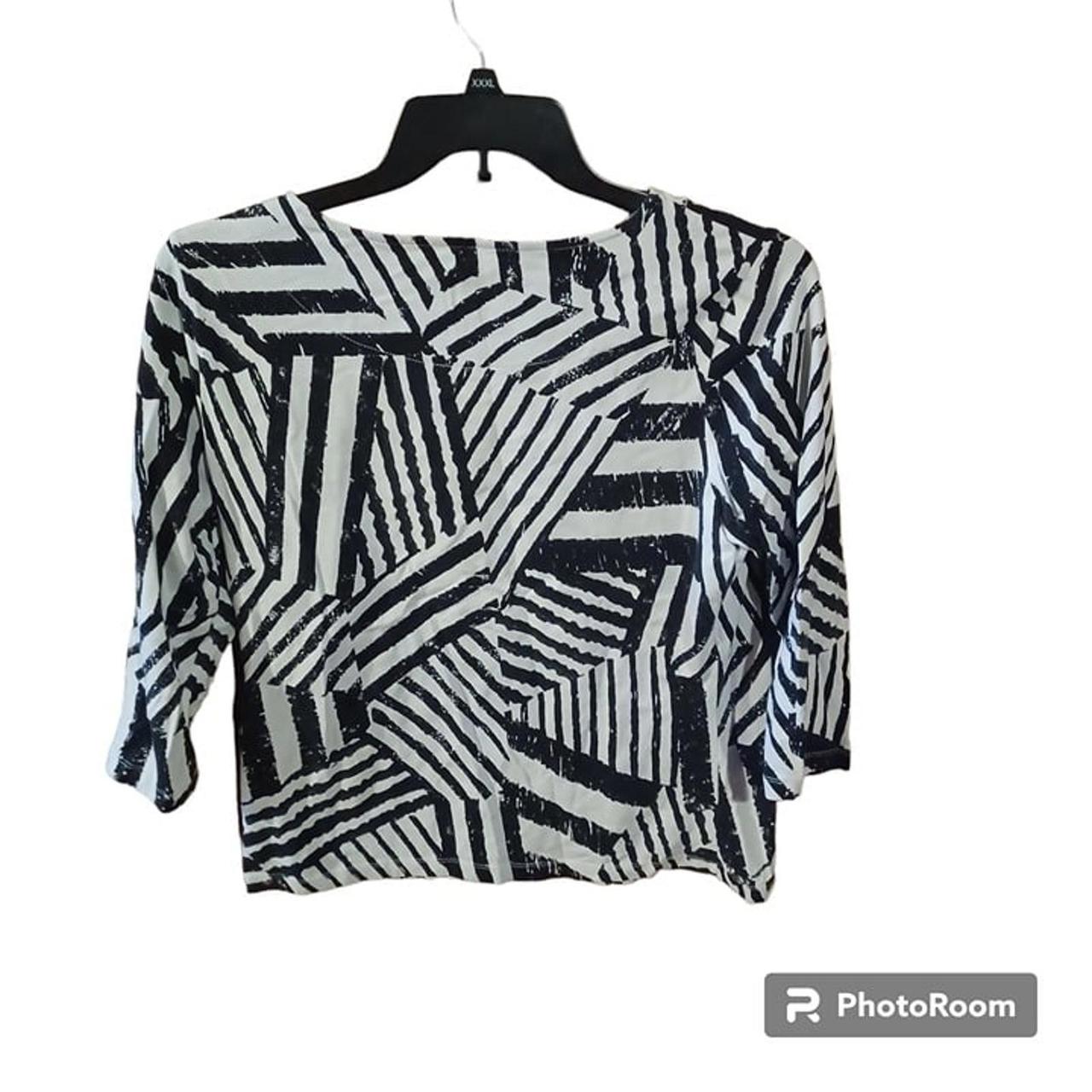 Ruby Rd. Women's Blouse - White/Black - L – Ruby … - image 2