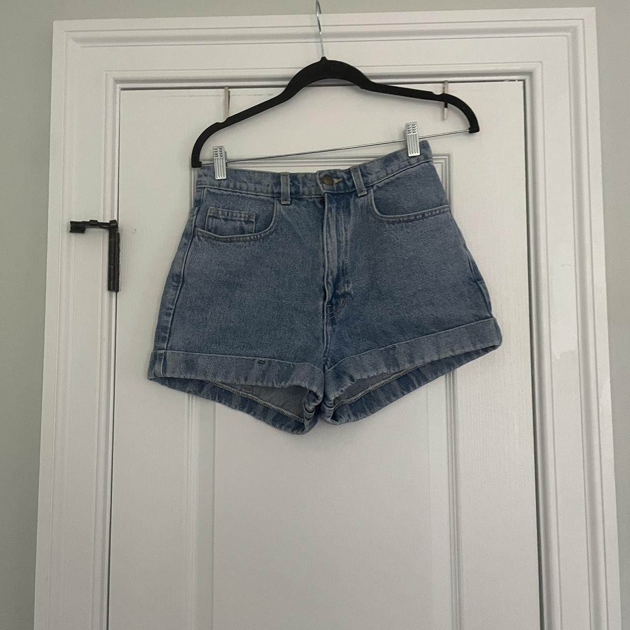 American Apparel Women's Shorts Blue 29