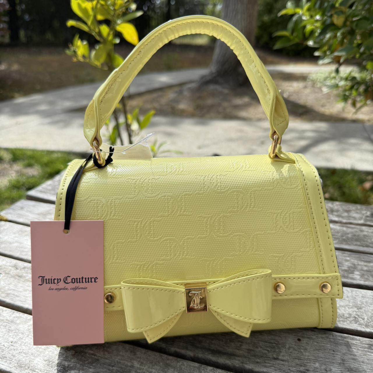 Yellow juicy-couture-bag - Depop