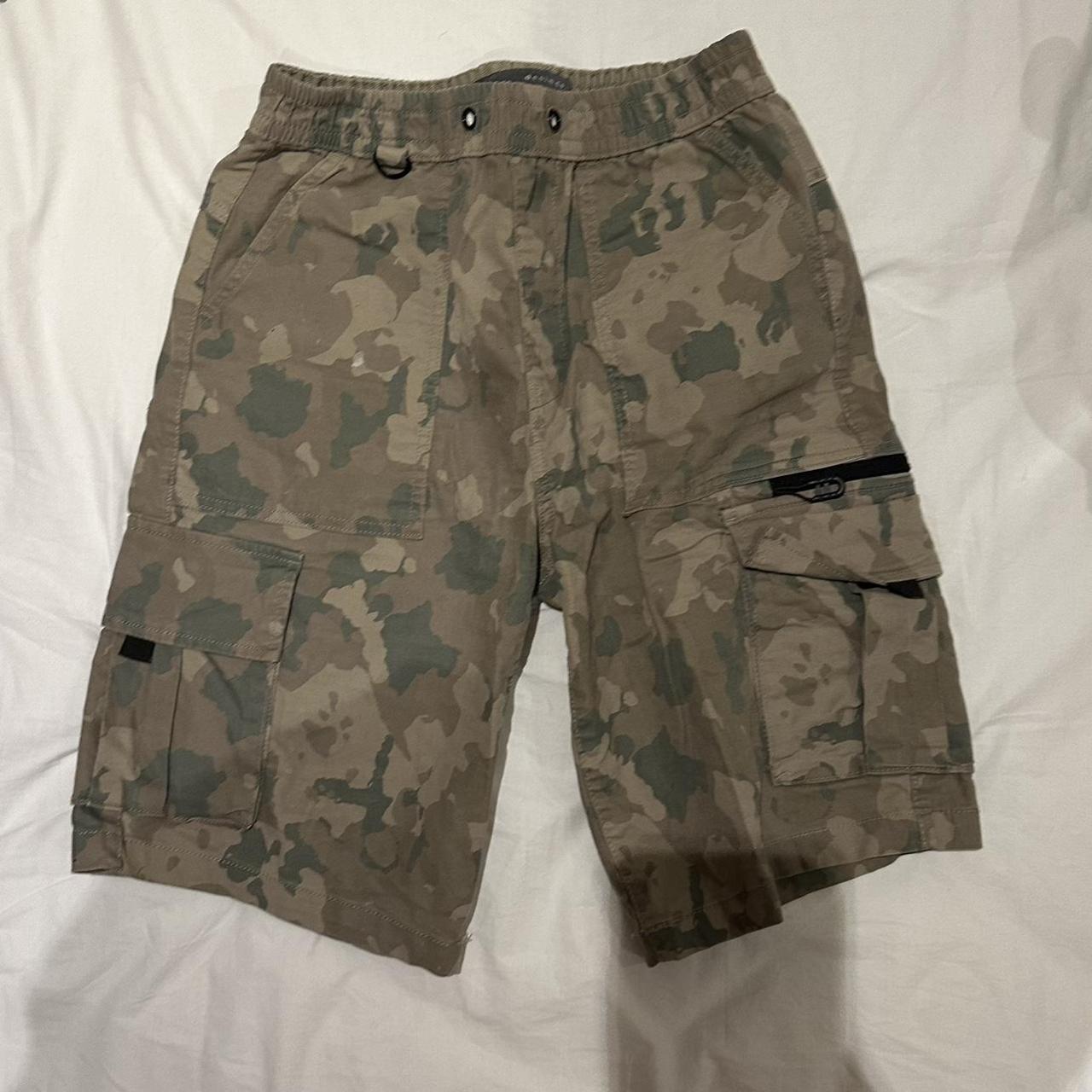 Xs primark cargo shorts without waist toggle - Depop