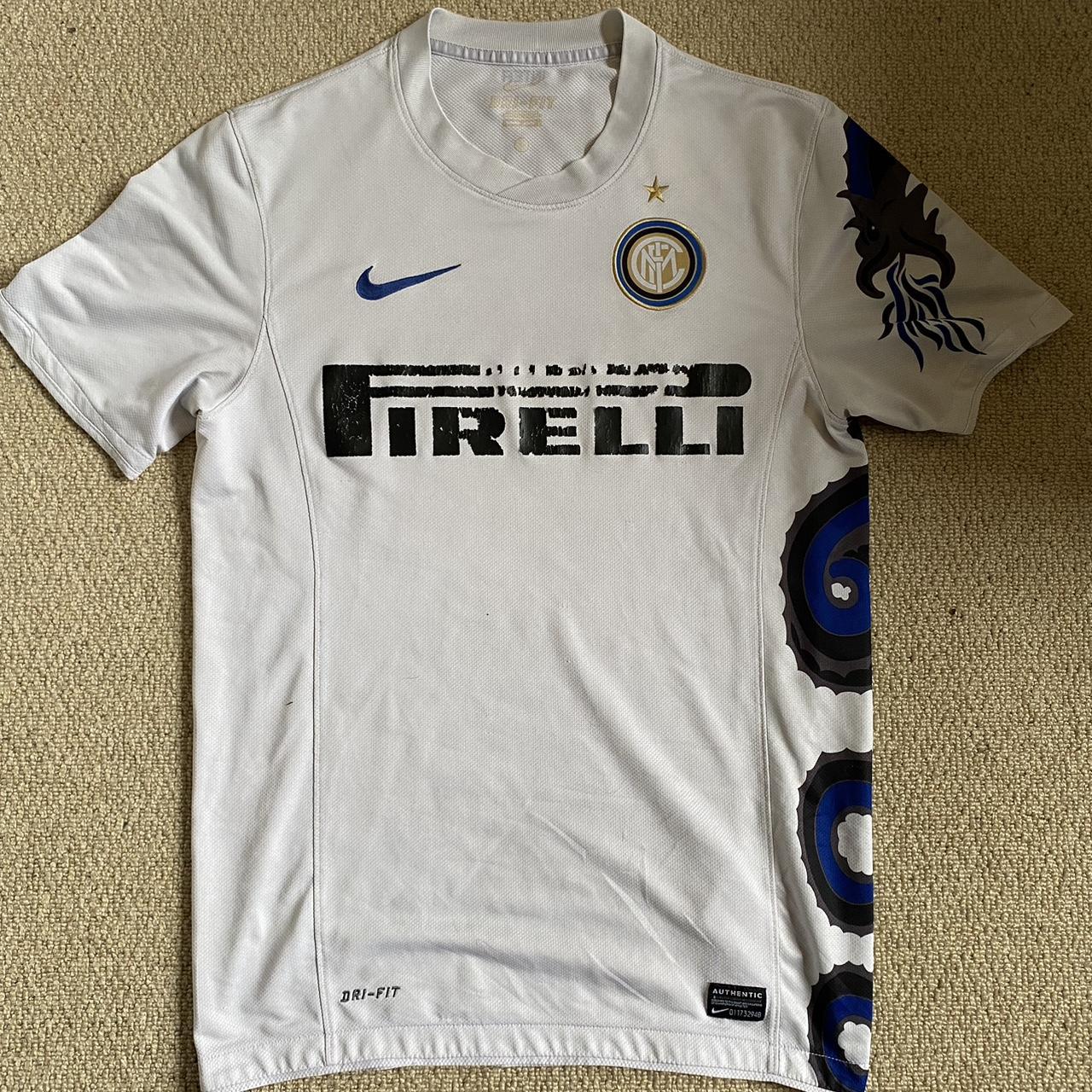 Nike Inter Milan football shirt Vintage Nike Inter... - Depop