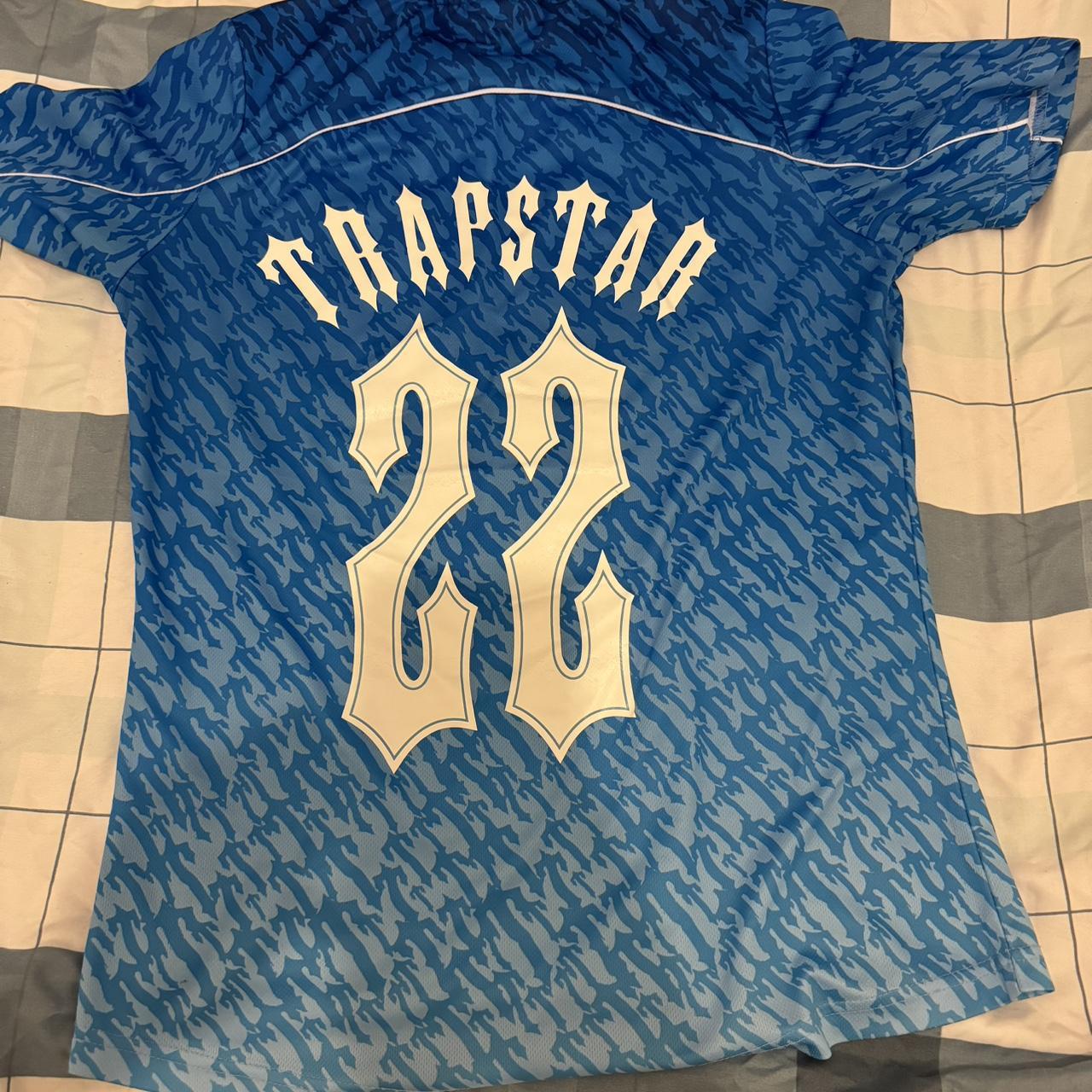 Trapstar jersey Medium Only wore once Depop