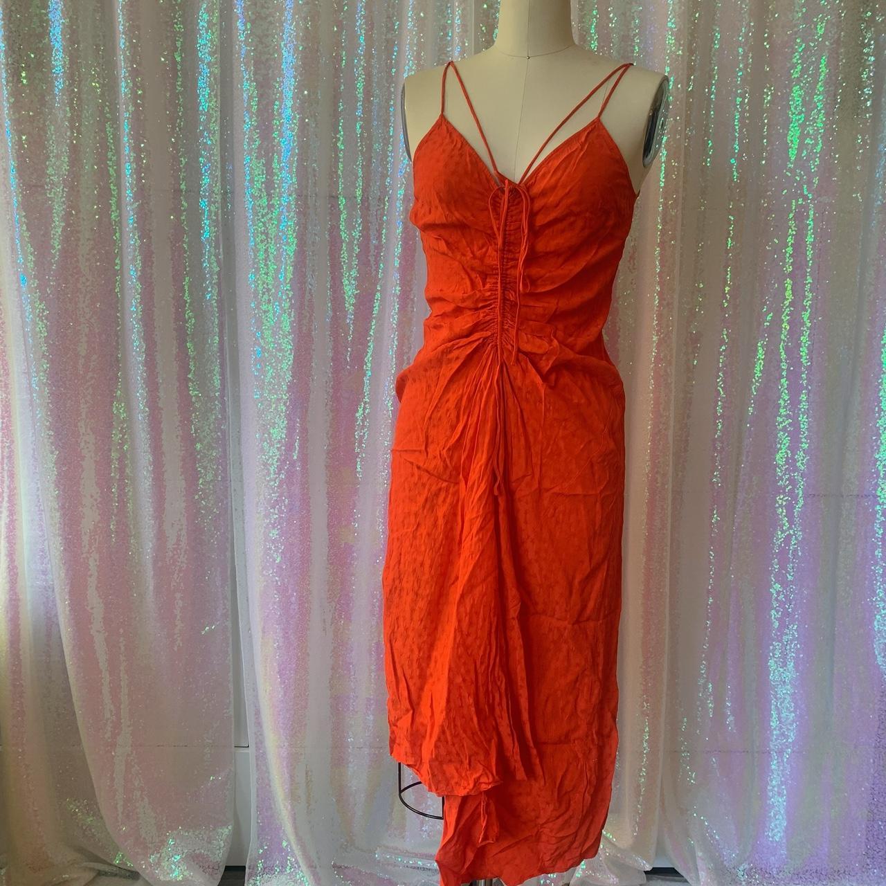 Reddish best sale orange dress