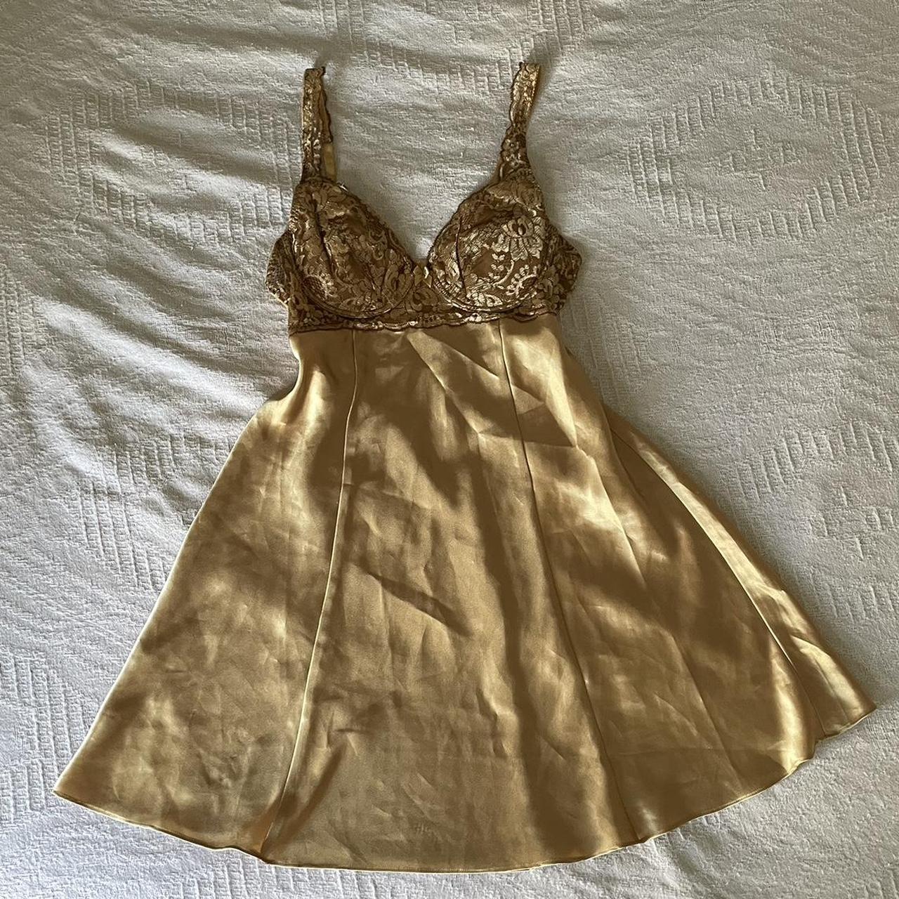 Victoria's Secret Women's Gold Nightwear | Depop