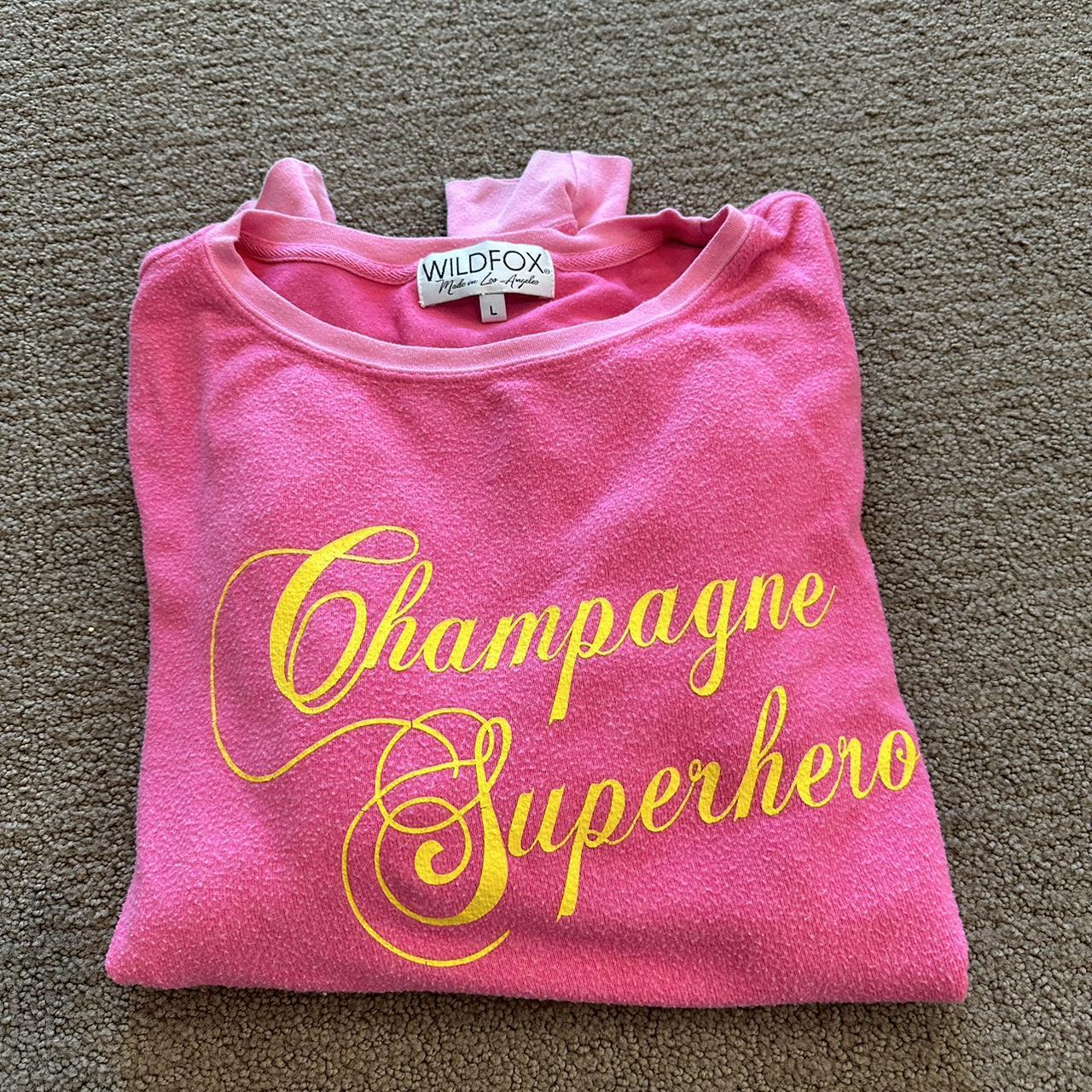 Wildfox 2024 champagne sweatshirt